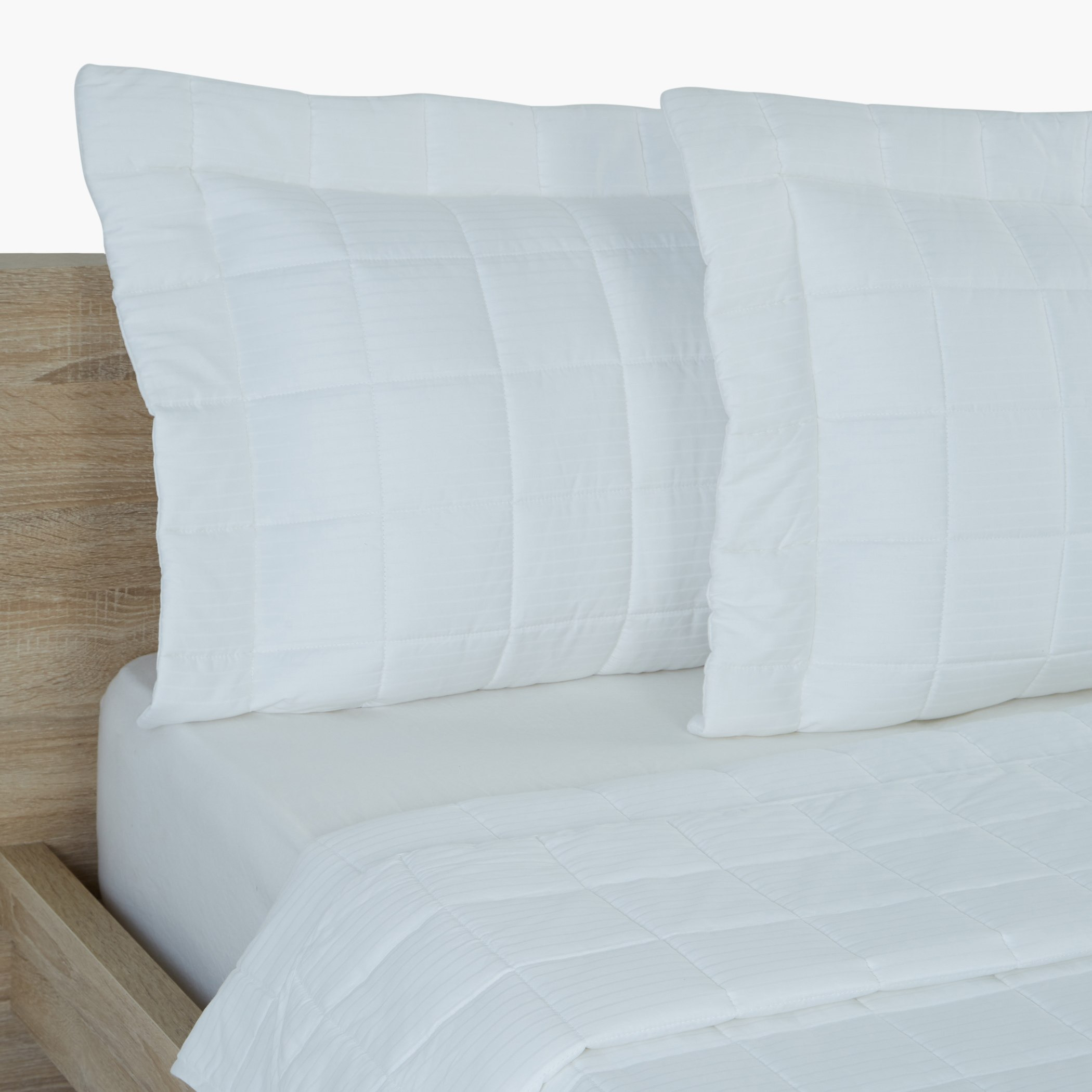 Ontario Striped 3-Piece Twin Quilt Set - 250x180 cm-hbxdecorandfurnishings-bedding-bedspreadsandquilts-image-2
