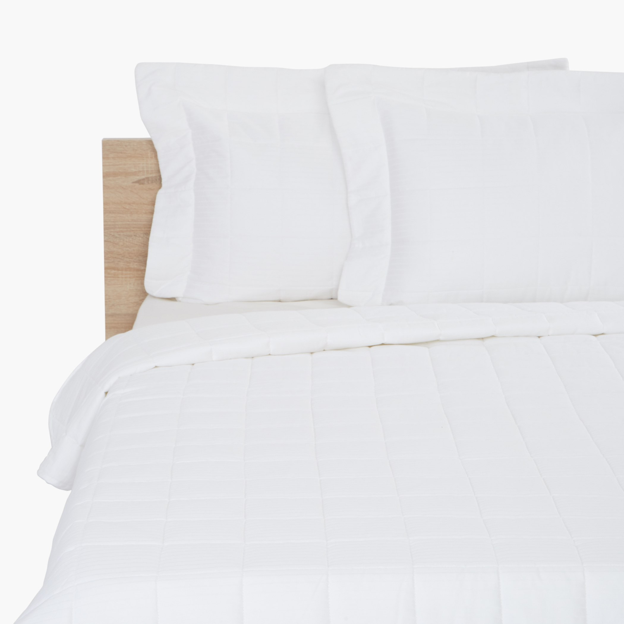 طقم لحاف حجم كينج 3 قطع من اونتاريو - 260x250 سم-hbxdecorandfurnishings-bedding-bedspreadsandquilts-image-1