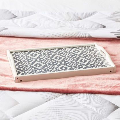 Olive Painted Foldable Bed Tray