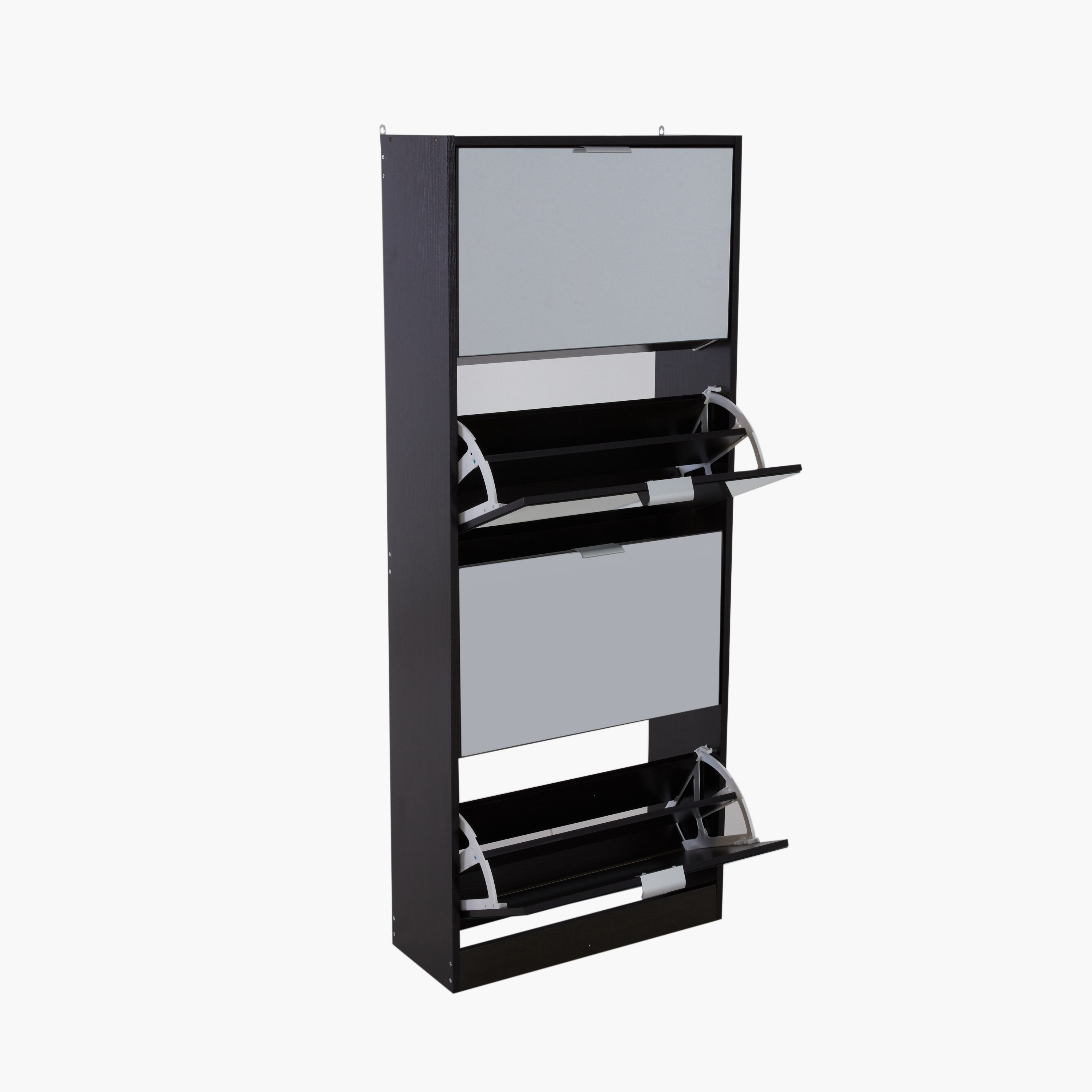 خزانة أحذية من 4 طبقات مع مرآة  من سكاي.-hbxbedroom-shoecabinetsandracks-image-3