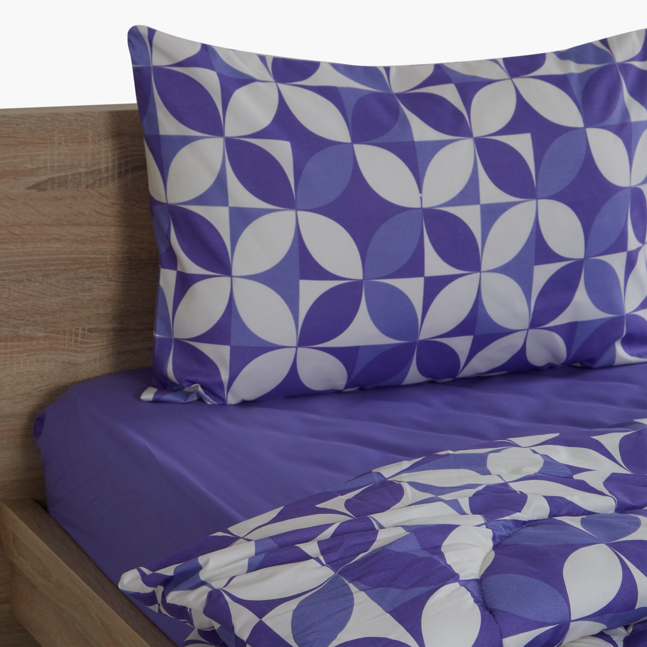 طقم لحاف فردي 3 قطع بطبعات سارة - 135x220 سم-hbxkidsandyouth-beddingandfurnishings-comfortersets-image-2