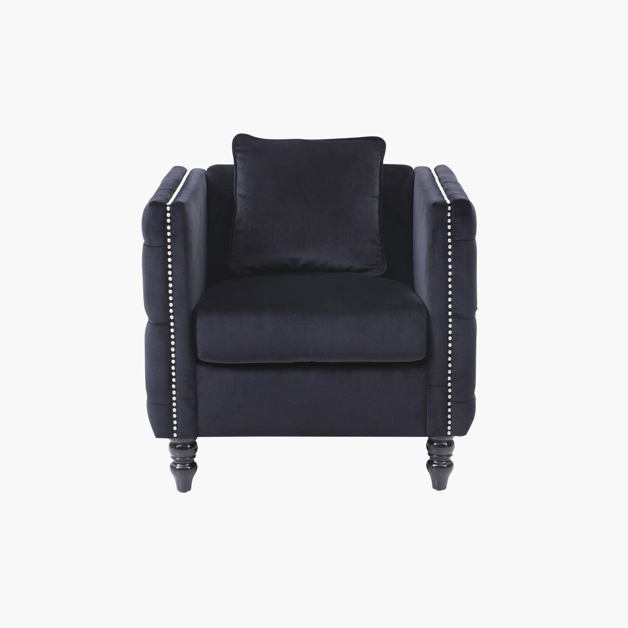 أريكة بمقعد واحد ووسادة مزيّنة بأزرار هارموني-hbxlivingroom-sofasandarmchairs-sofas-image-1