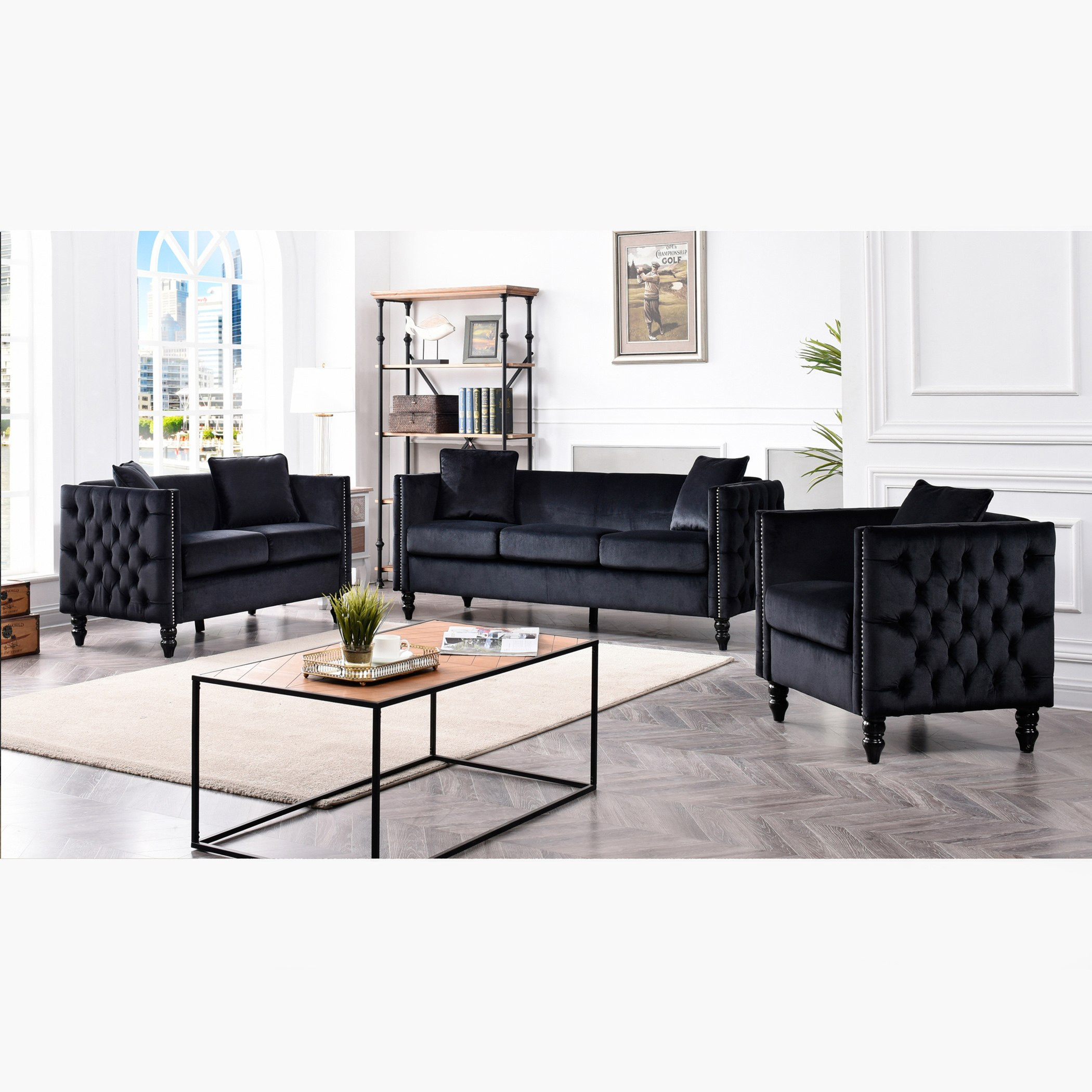 أريكة بمقعد واحد ووسادة مزيّنة بأزرار هارموني-hbxlivingroom-sofasandarmchairs-sofas-image-9