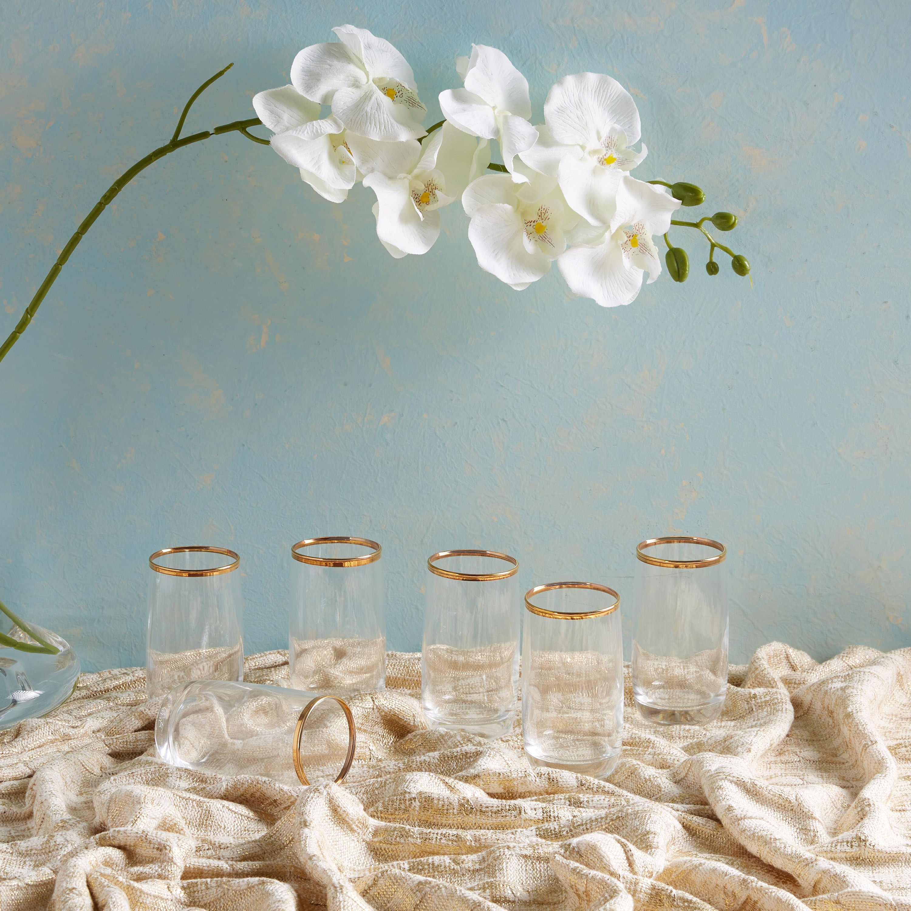 طقم أكواب طويلة من 6 قطع فيجني أرجان - 330 مل-hbxhomeware-hbxkitchen-image-1