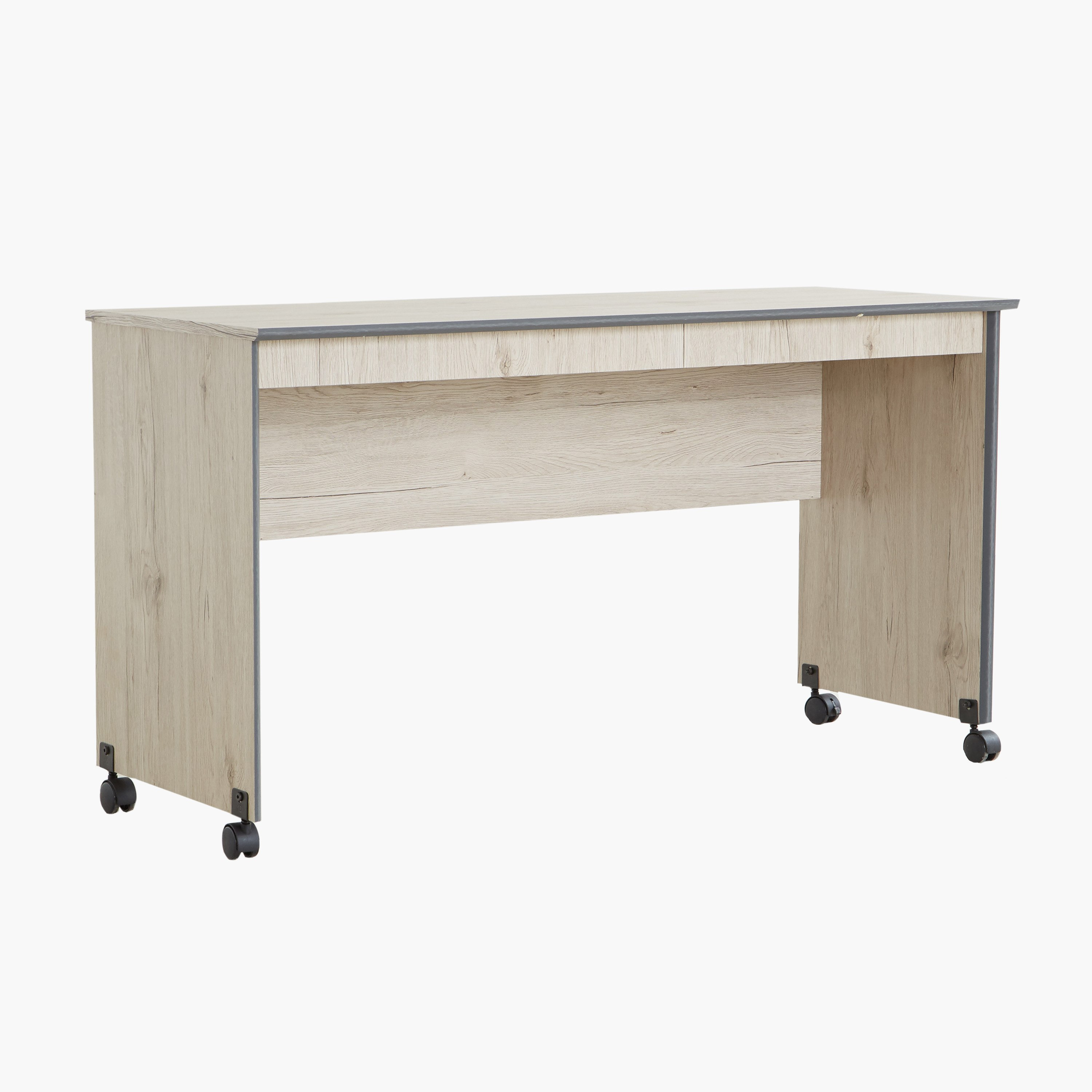 Etzy Pullout Office Table Extension with Wheels-hbxfurniture-office-desks-image-2