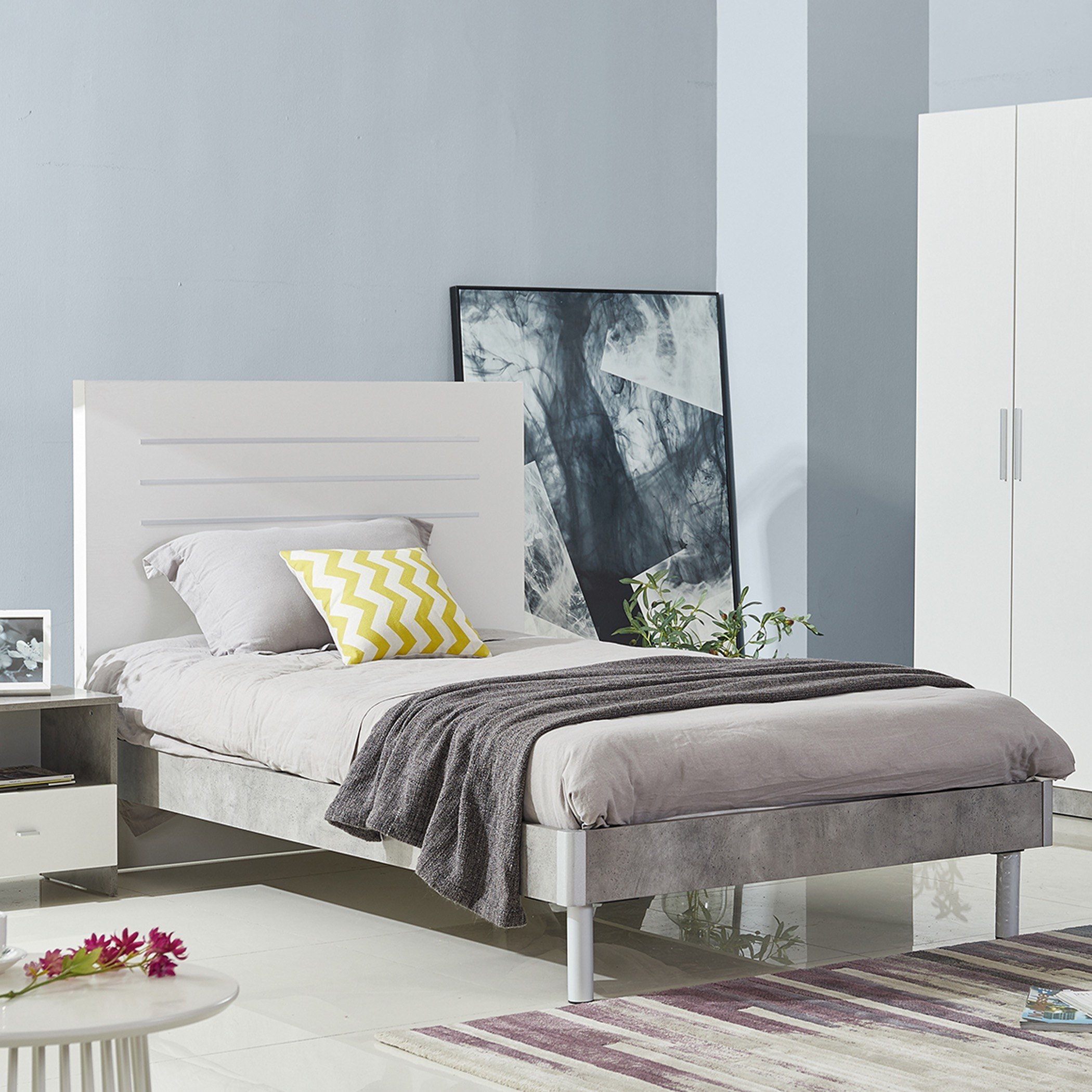 Movo Patara Twin Bed - 120x200 cm-hbxbedroom-bedsandbedsets-beds-twin-image-1