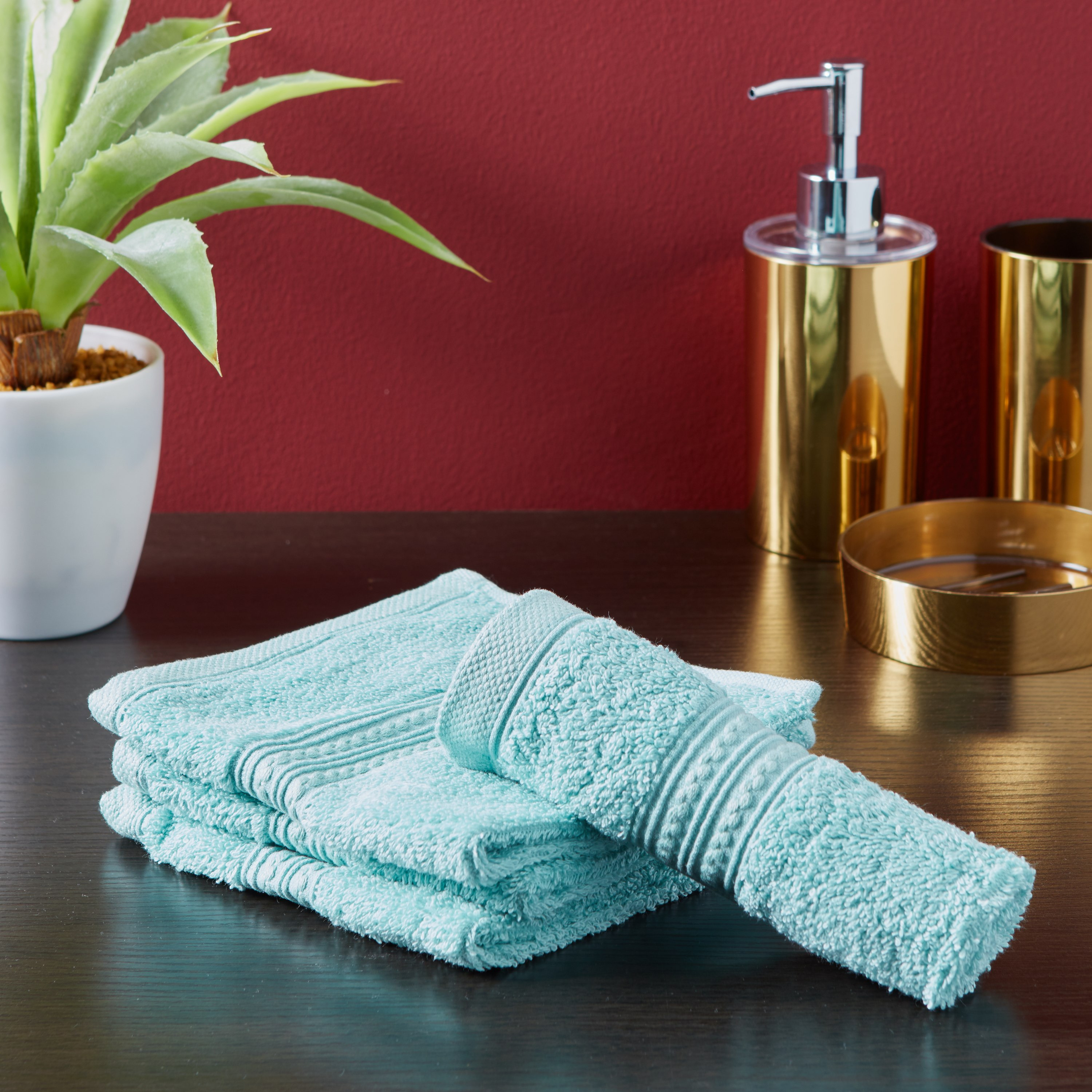 منشفة وجه بارزة الملمس من برايم - طقم من 4 قطع-hbxbathroom-bathroomtextiles-image-4