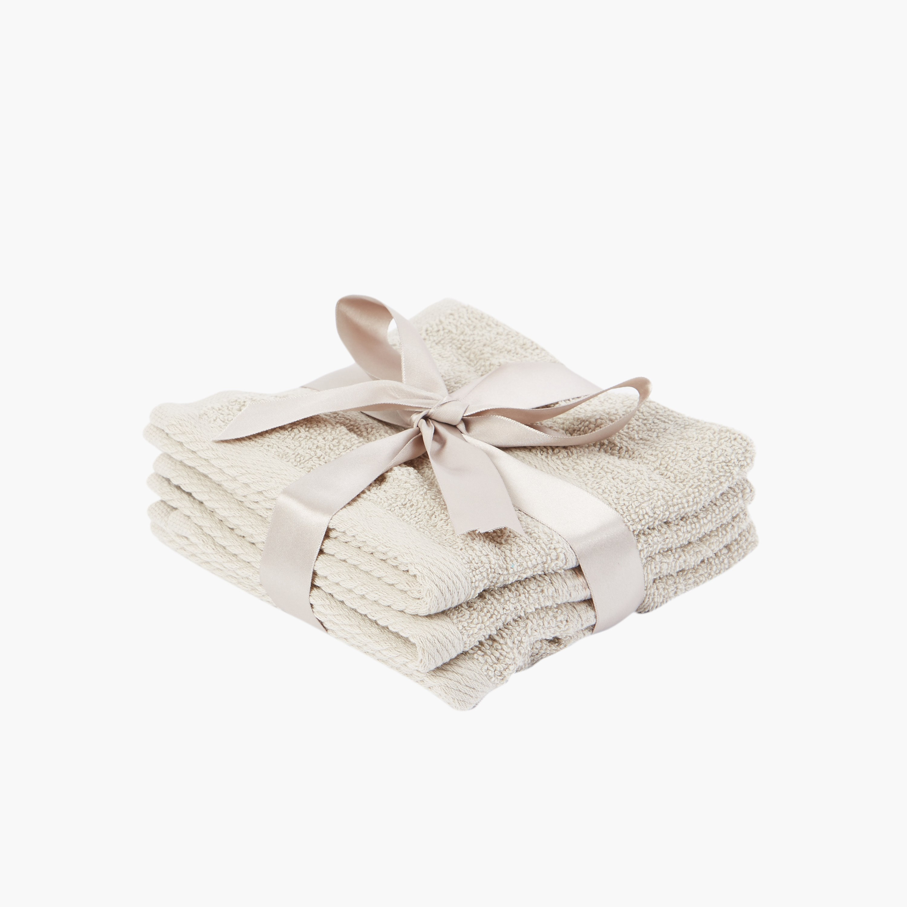 طقم مناشف وجه 4 قطع إسينشيال - 30x30 سم-hbxbathroom-bathroomtextiles-image-1
