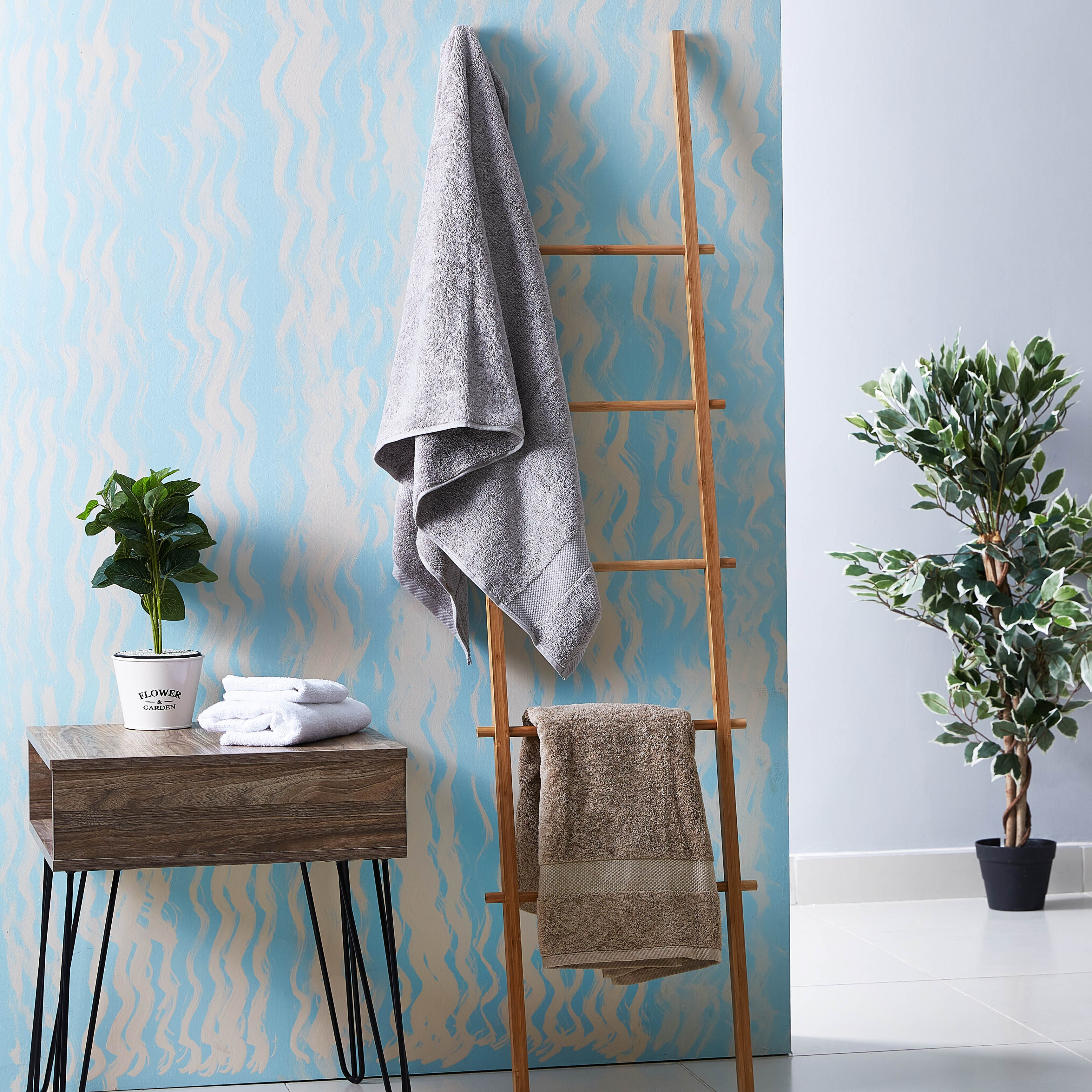منشفة حمام كبيرة  من إسينشيال - 90x150 سم-hbxbathroom-bathroomtextiles-image-3
