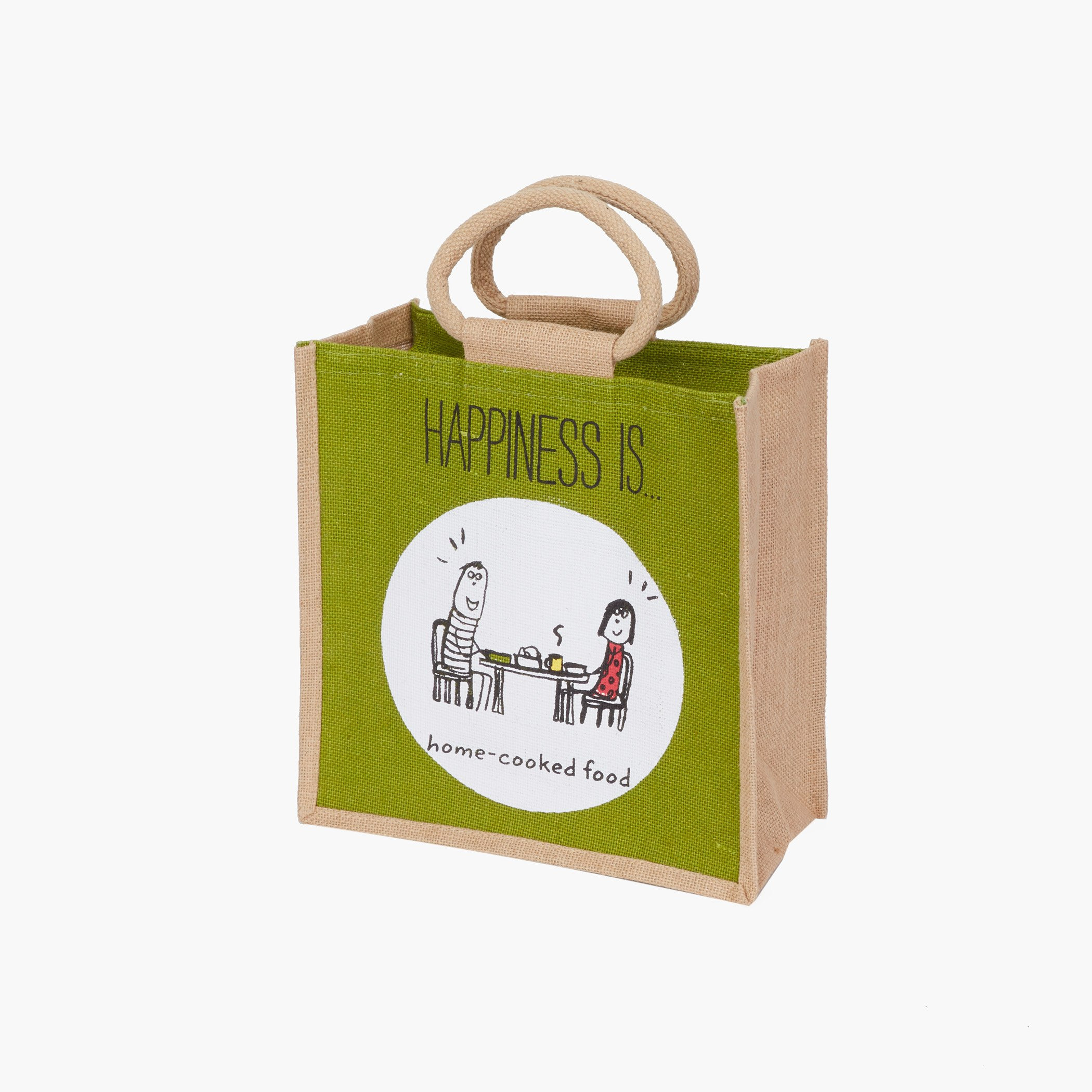 شنطة غداء جوت متعددة الاستخدامات من هابينس - 46x15x30 سم-hbxhomeware-hbxkitchen-image-1