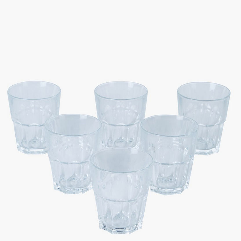 Pearl Granity Old Fashioned Tumbler - Set of 6-Glassware-image-1