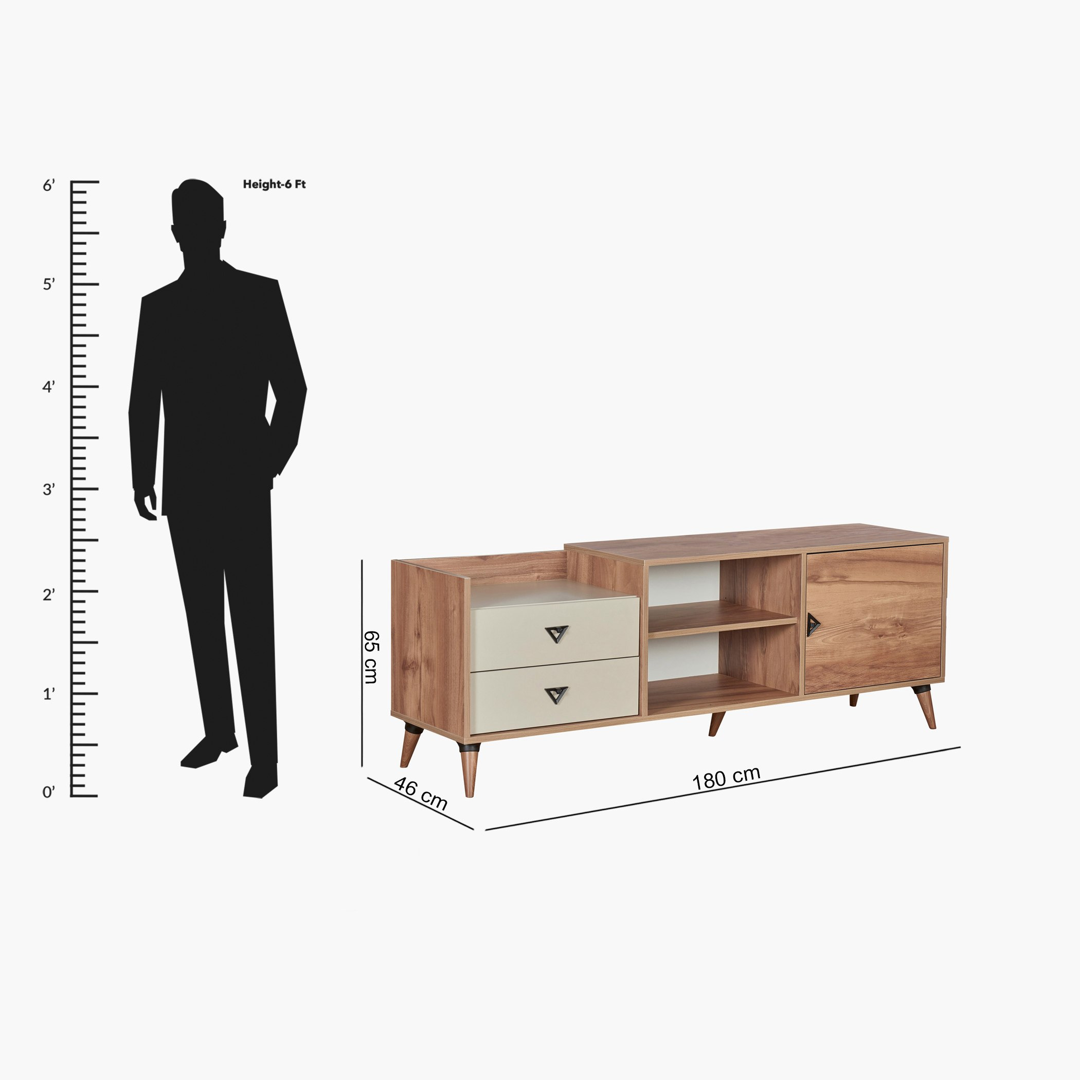 وحدة تلفاز منخفضة بباب ودرجين من سنتياجو - حتى 50 بوصة-hbxlivingroom-mediaunitsandstorage-tvunits-image-5