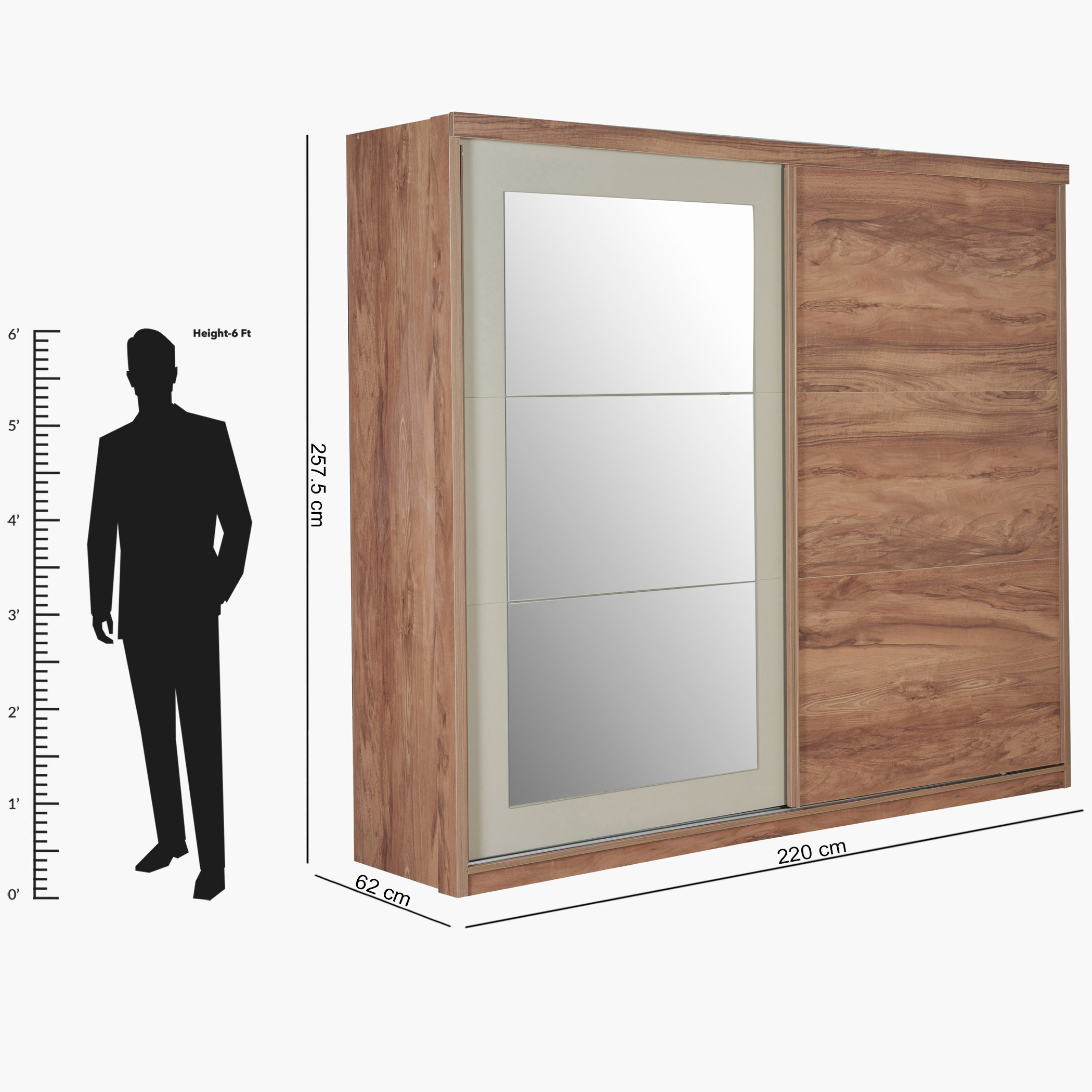Santiago 2-Sliding Door Wardrobe-hbxfurniture-wardrobes-image-11