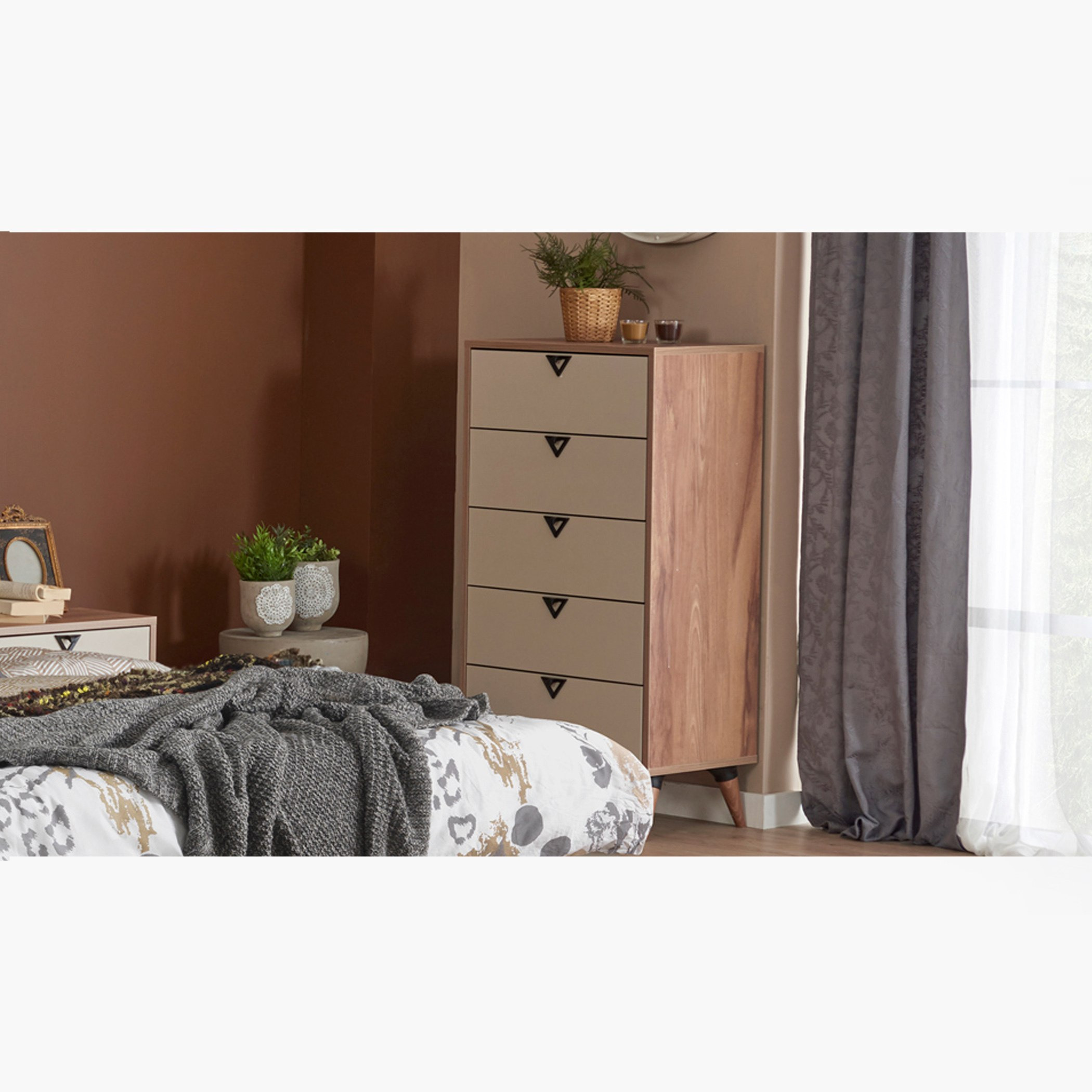 وحدة تخزين بـ5 أدراج من سانتياجو-hbxfurniture-dressersandchests-chestofdrawers-image-1