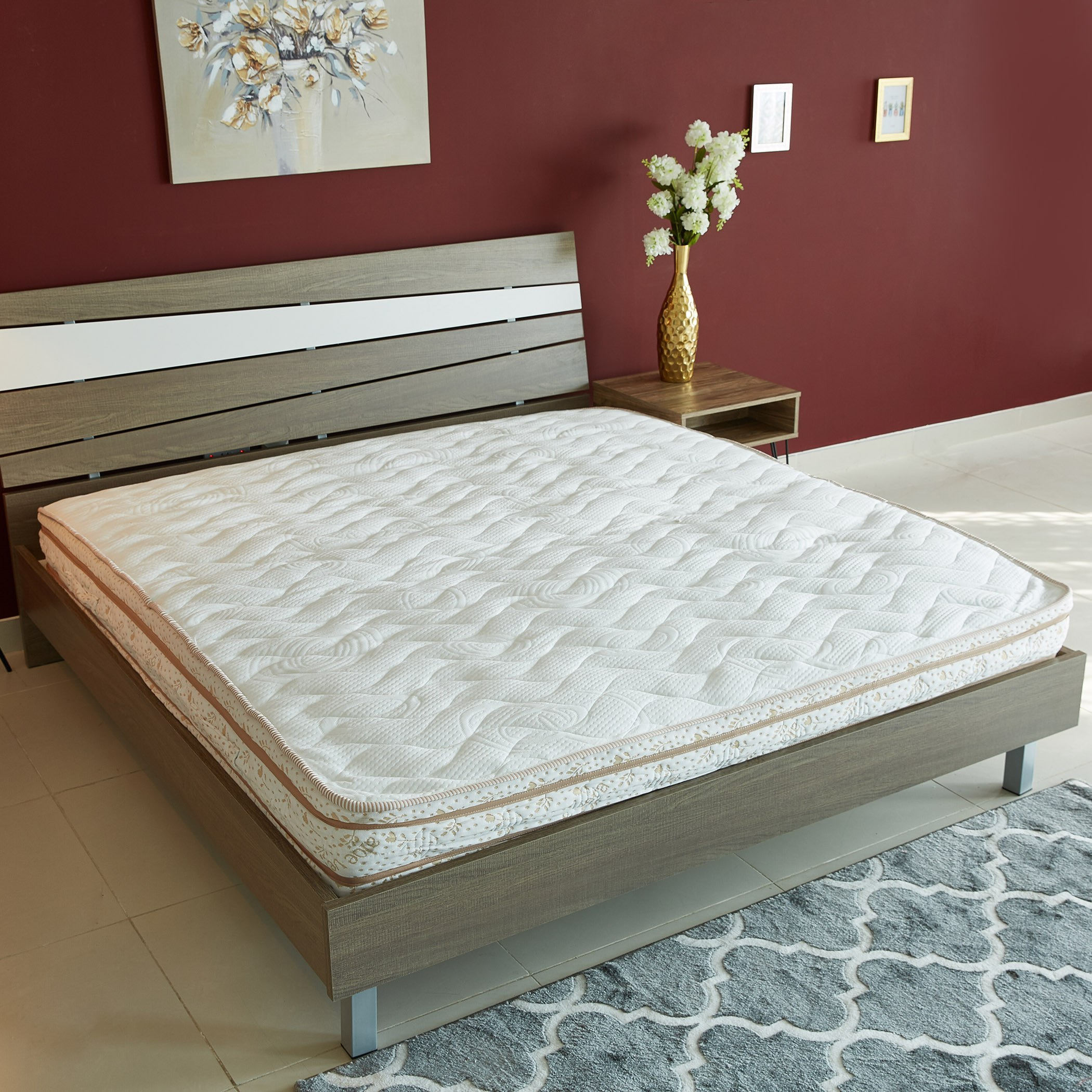 Aloe vera memory foam deals mattress king size