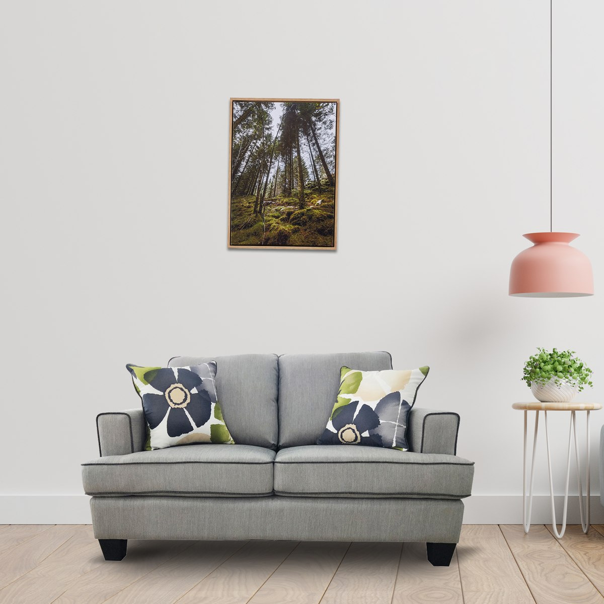 أريكة بمقعدين مع مسند ظهر عادي وسائد مطبوعة من بورشام.-hbxlivingroom-sofasandarmchairs-sofas-image-4