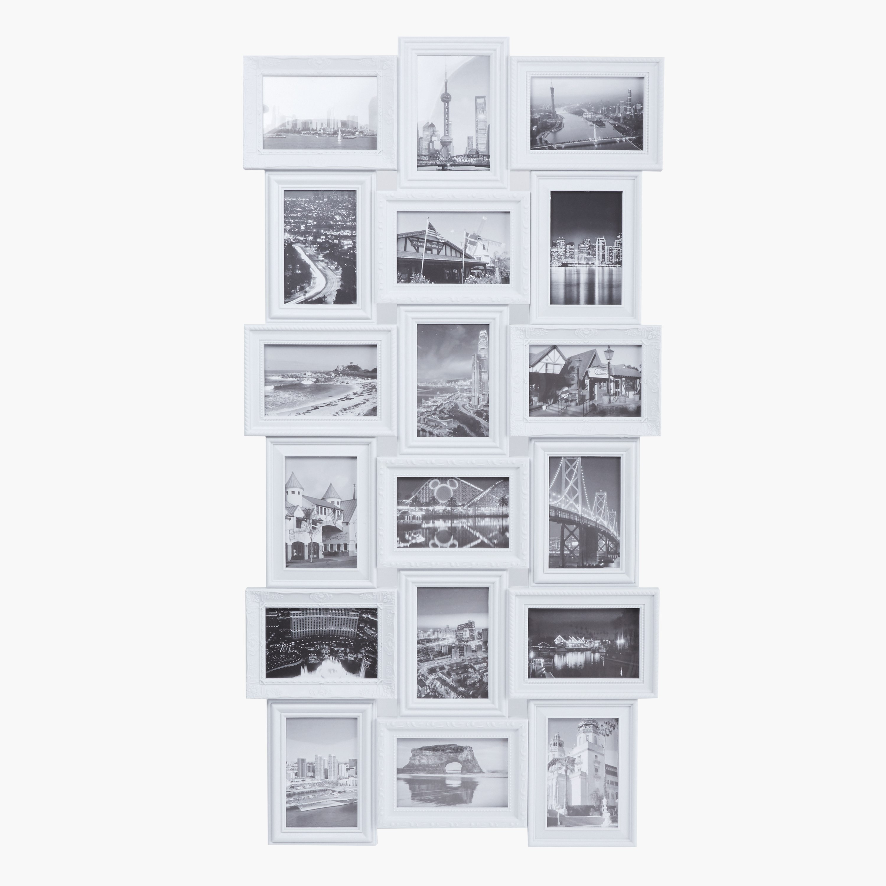 برواز صور متعدد الإطارات بـ18 فتحة بابلو - 4x6 بوصة-hbxkidsandyouth-walldecor-photoframes-image-1