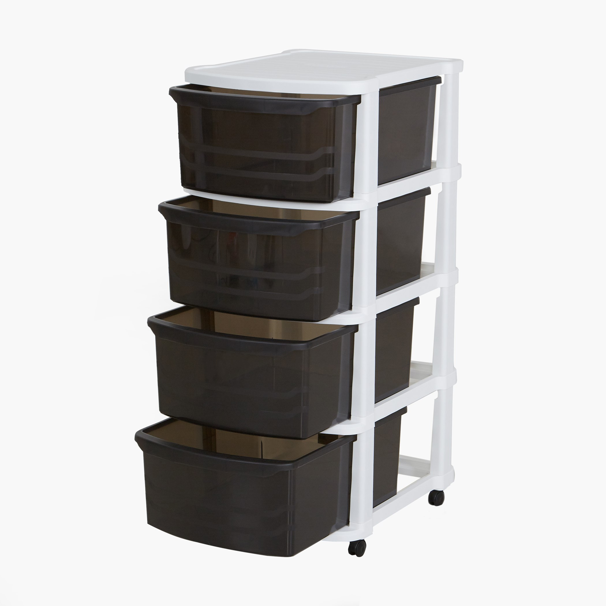وحدة تخزين بـ4 أدراج وعجلات من كوكو-hbxbedroom-bedroomaccessories-bedroomstorage-image-3