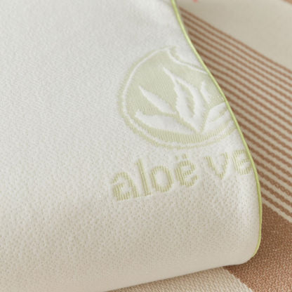 Aloe Vera Cervical Support Memory Foam Pillow - 40x60 cms