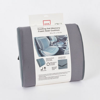 Lavish Cooling Gel Memory Foam Seat Cushion - 32x31x10 cms