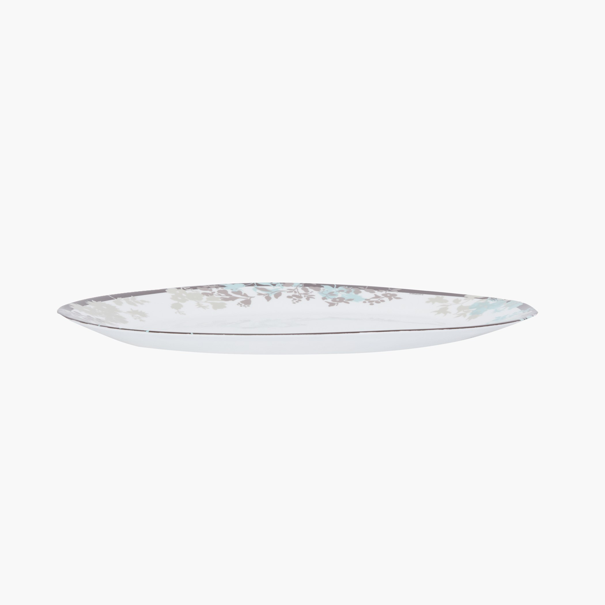 Foliage Printed Oval Plate-hbxdecorandfurnishings-tabletop-crockery-image-2
