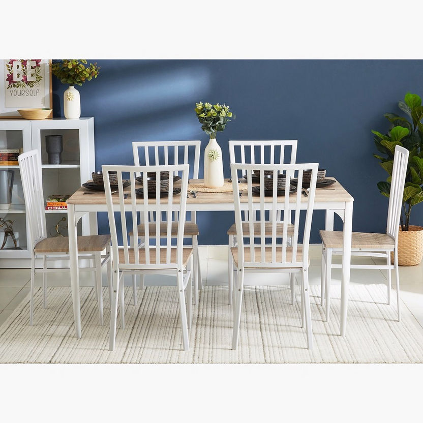 Costagat 6-Seater Dining Set-Six Seater-image-6