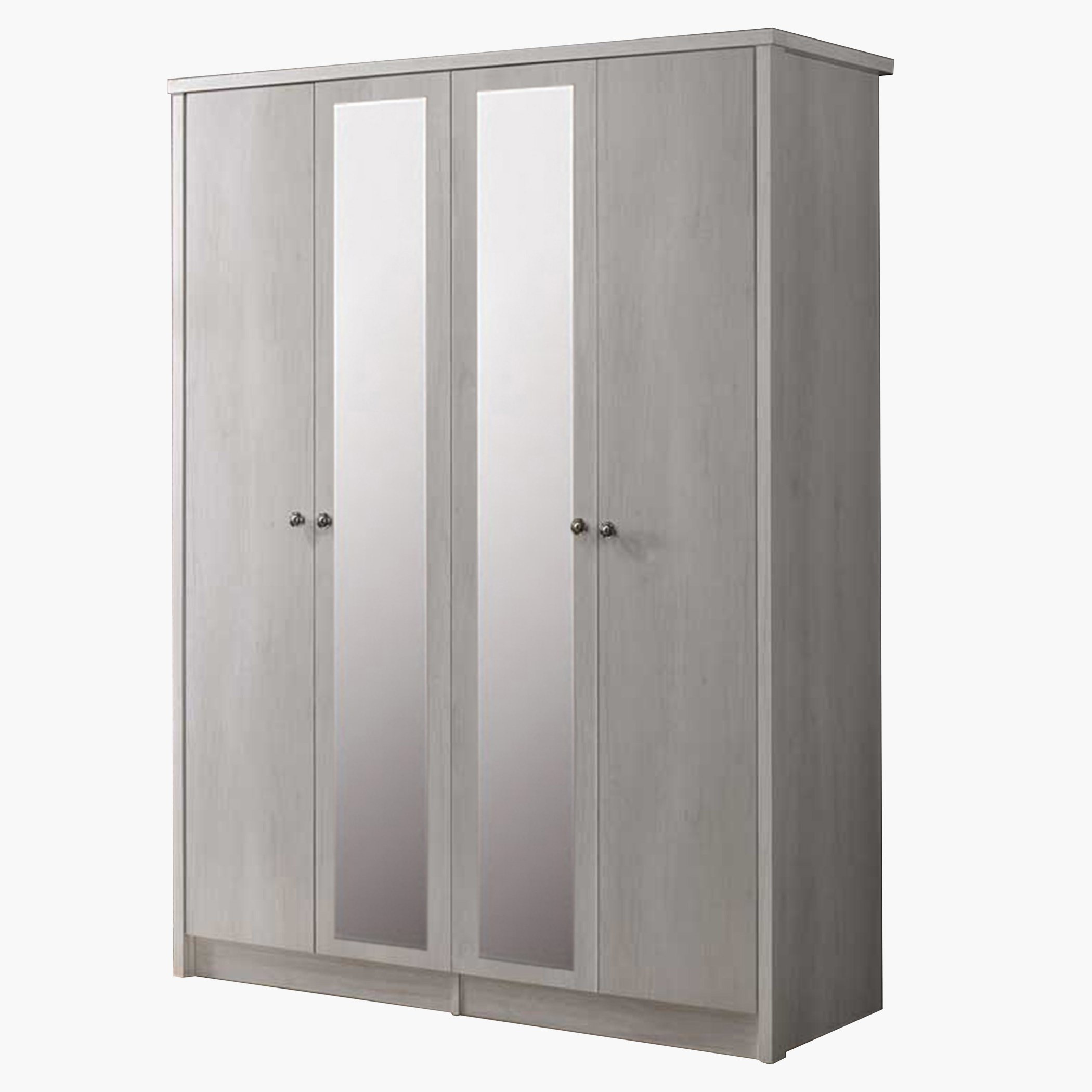 خزانة ملابس 4 أبواب مع مرآة - مونتويا من موڤو-hbxfurniture-wardrobes-image-2