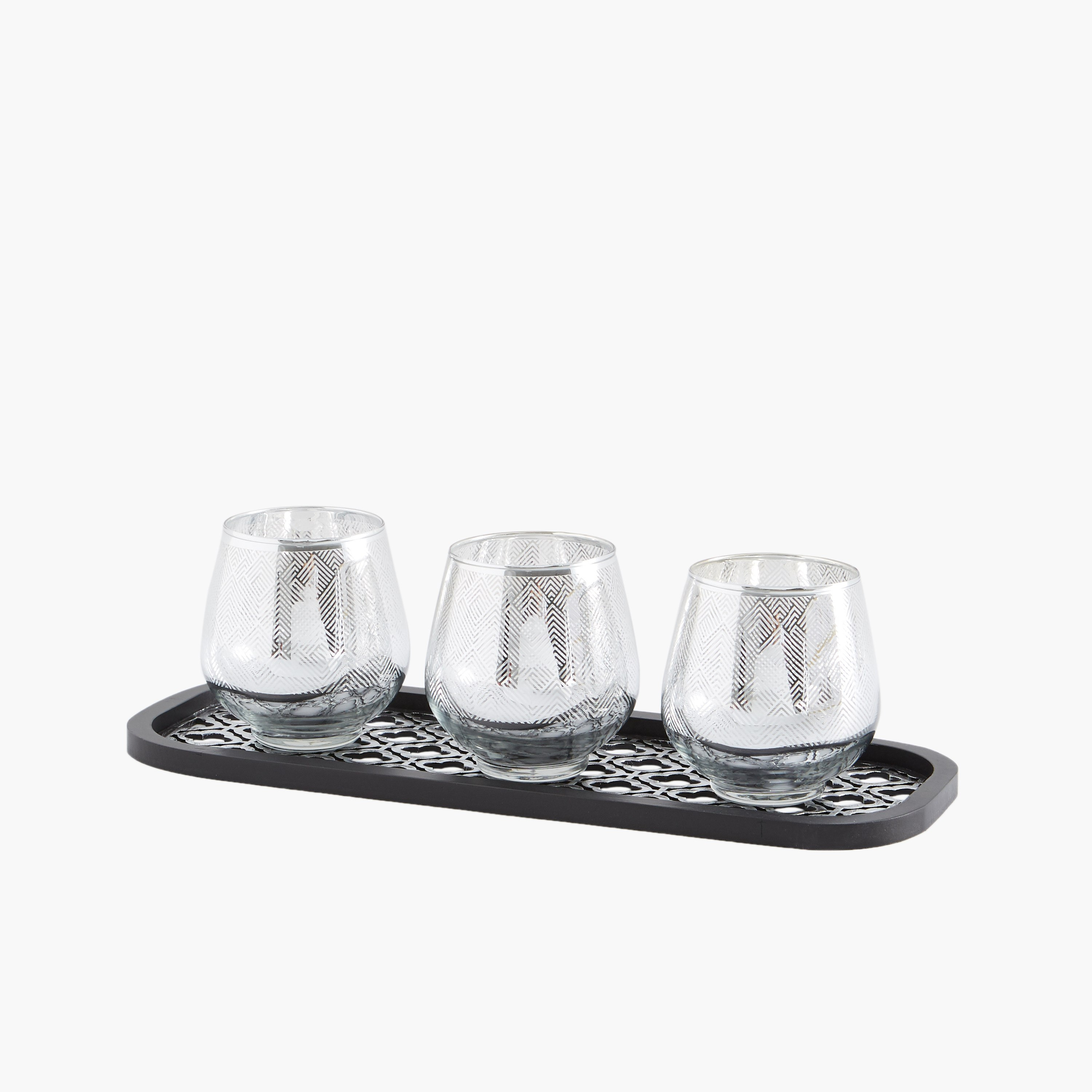 طقم حامل شموع زجاجي على شكل بيضة وصينية من 3 قطع إمبريال-hbxlivingroom-decorandaccessories-candleholders-image-2