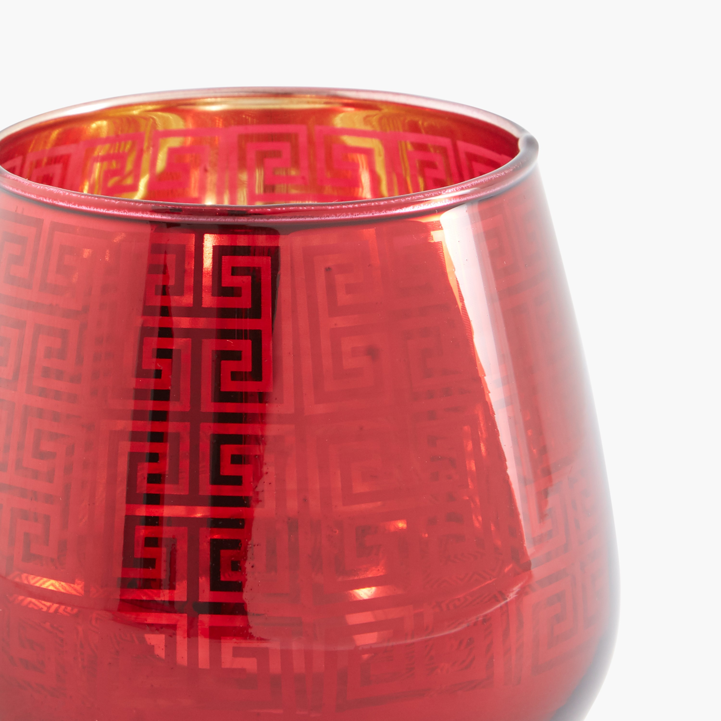 حامل شموع زجاجي على شكل بيضة من أورا - طقم من قطعتين-hbxlivingroom-decorandaccessories-candleholders-image-4