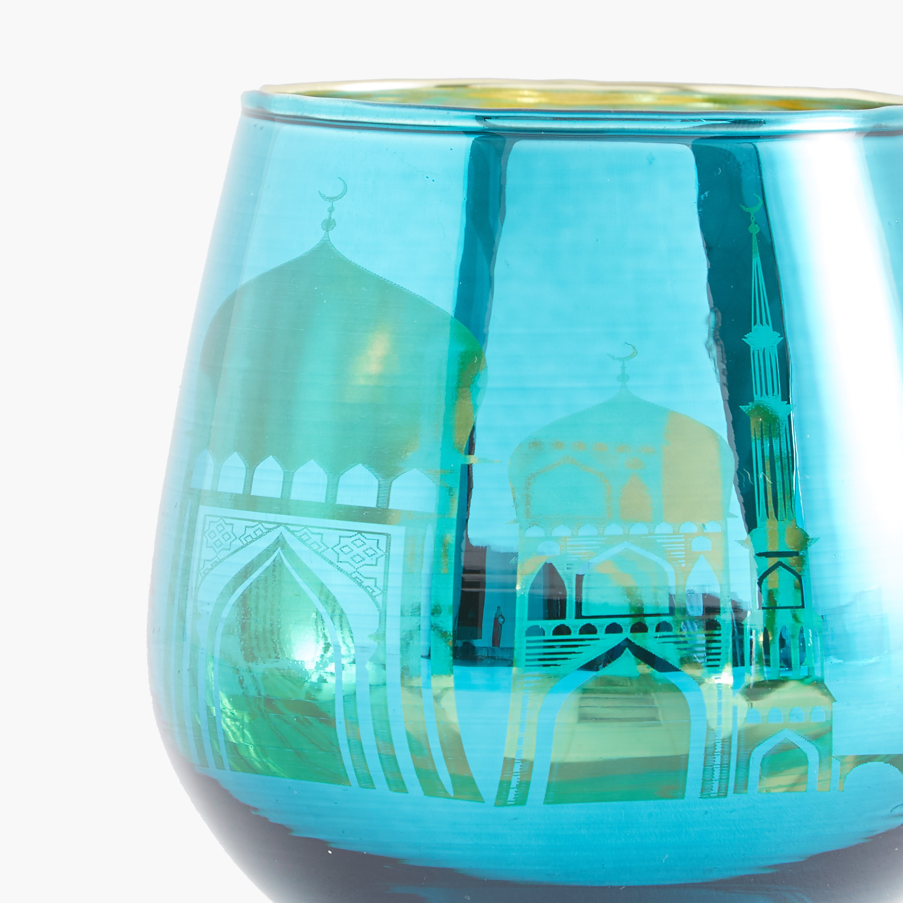 حامل شموع زجاج مظلل على شكل بيضة - طقم من قطعتين-hbxlivingroom-decorandaccessories-candleholders-image-4