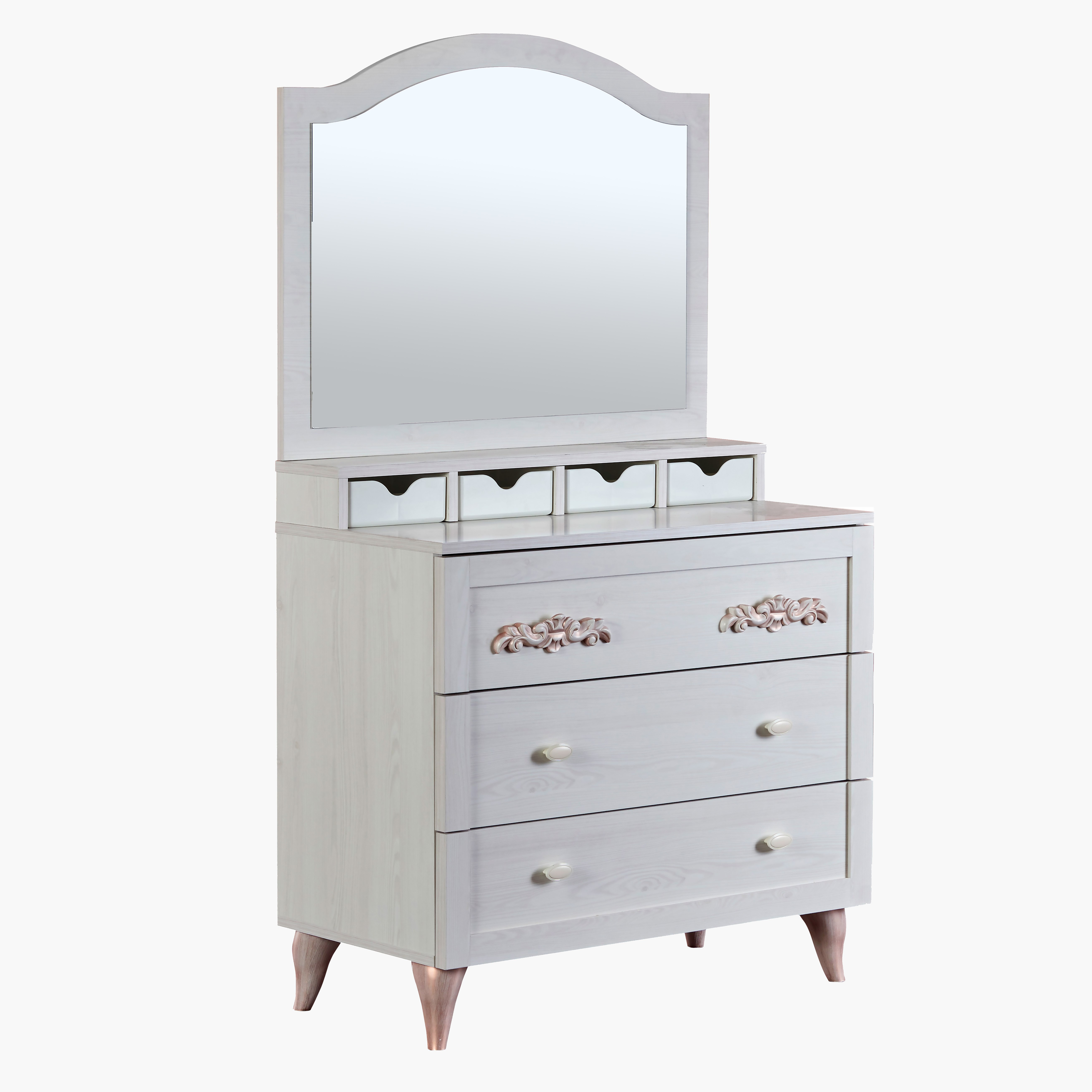 طاولة تزيين بـ3 أدراج ومرآة من أرينا-hbxfurniture-kidsroom-kidsdressersandmirrors-image-2