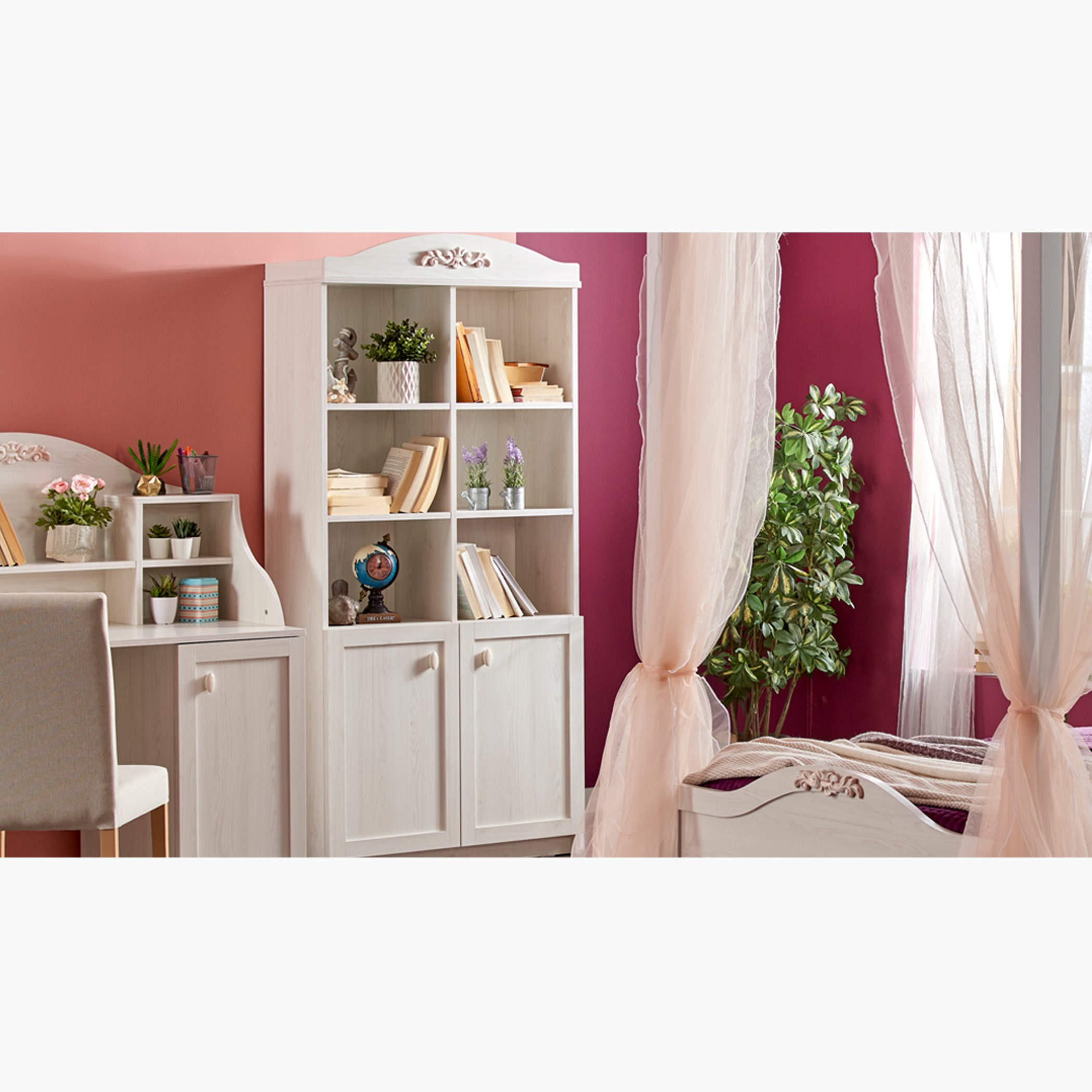 طاولة تزيين بـ3 أدراج ومرآة من أرينا-hbxfurniture-kidsroom-kidsdressersandmirrors-image-6