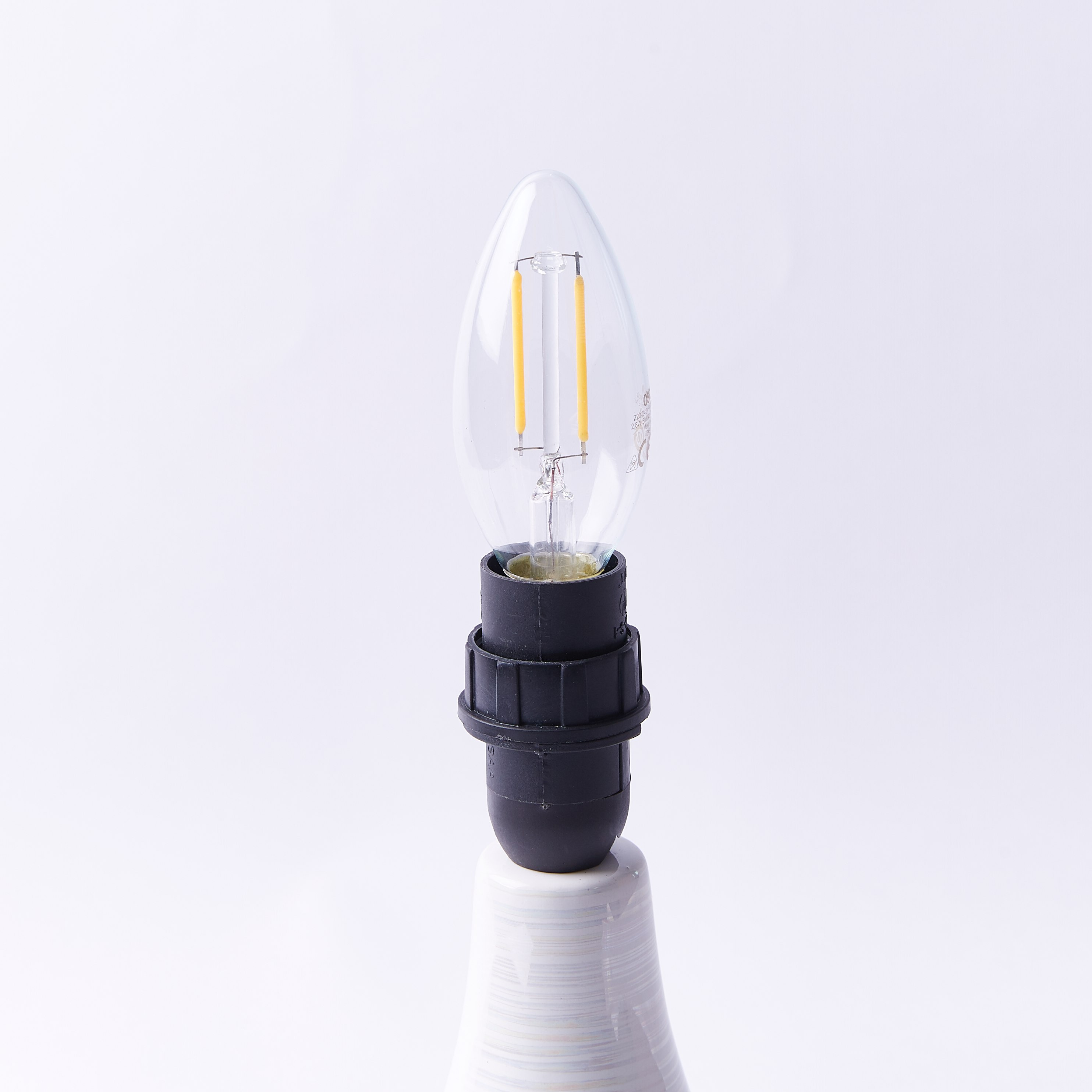 Osram Clear Candle LED Bulb 2.8W Warm E14-PROMO_HB_AE_B1G1_250925-image-3