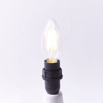 OSRAM Clear Candle LED Bulb 4W Warm E14