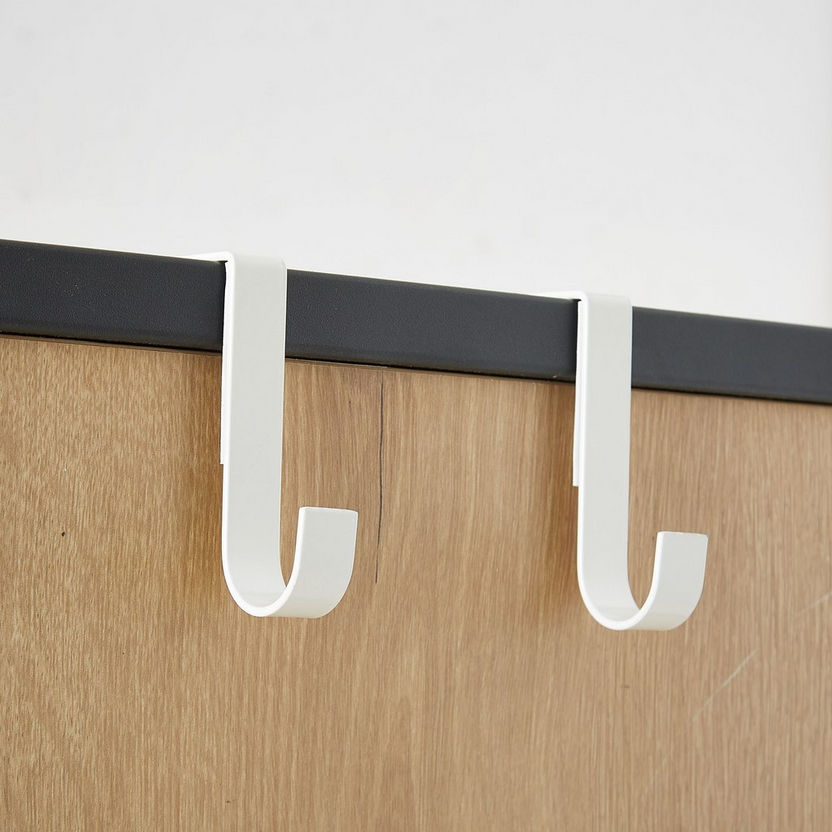 Maisan Over the Door 2-Peg Hook-Shower Caddies and Wall Hooks-image-1