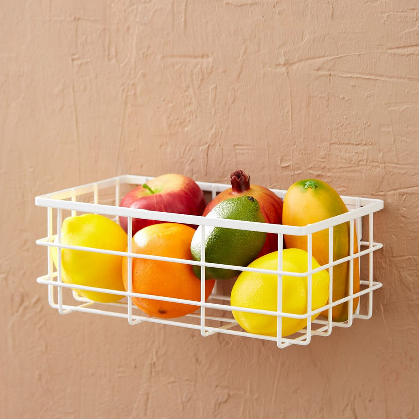 Maisan Single Wall Mounted Basket-Kitchen Racks and Holders-image-0