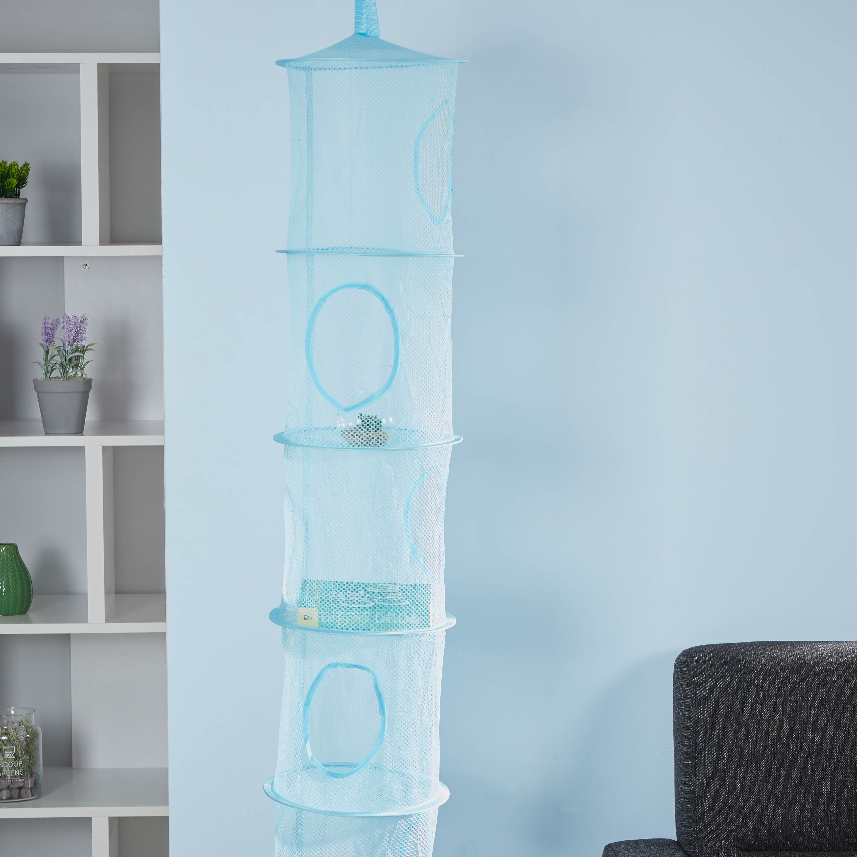 Katie 6-Compartment Mesh Barrel-hbxbedroom-bedroomaccessories-bedroomstorage-image-1