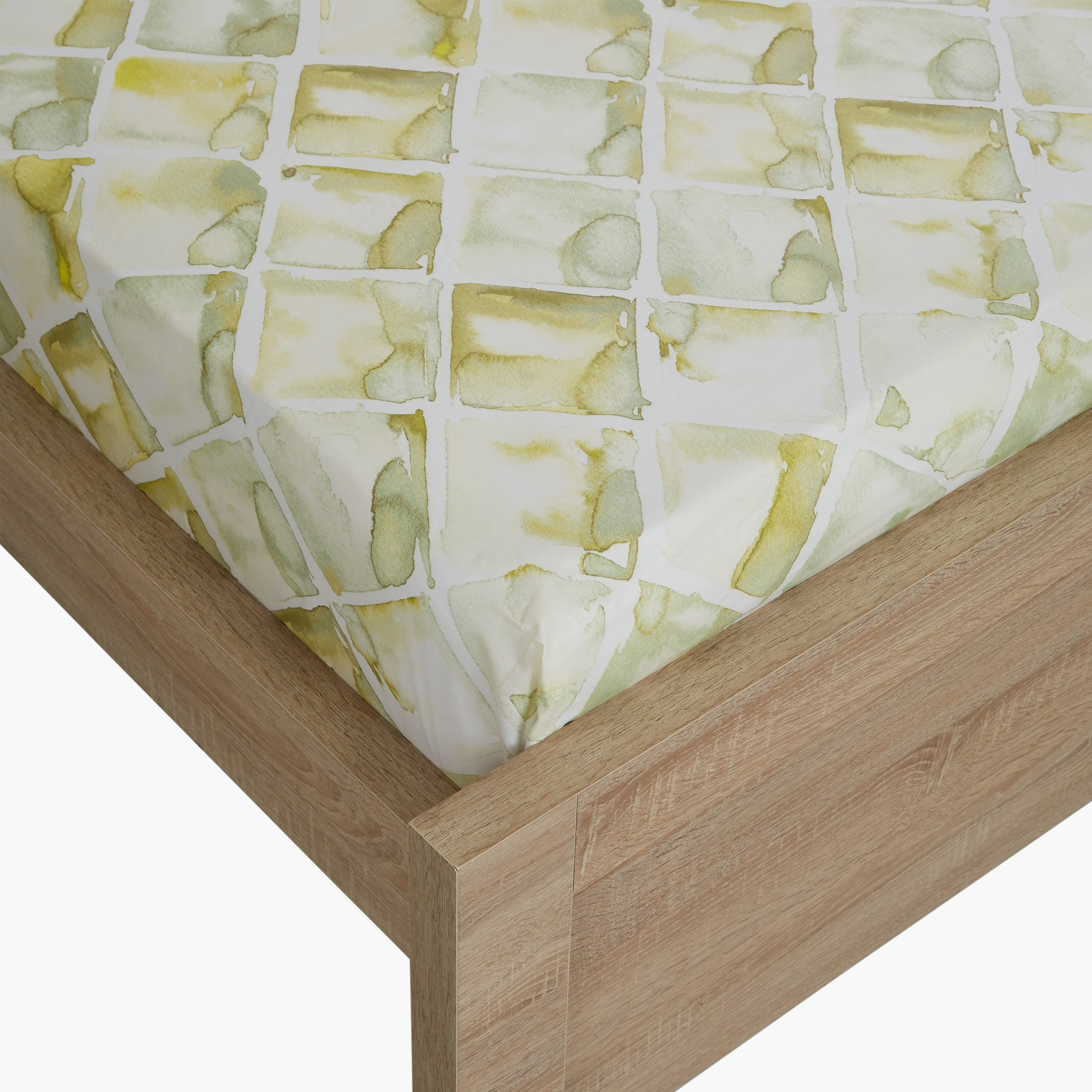 طقم شرشف مسطّح كينج 3 قطع بطبعات فريجنانس - 274x274 سم-hbxhomeware-hbxbedroom-image-3