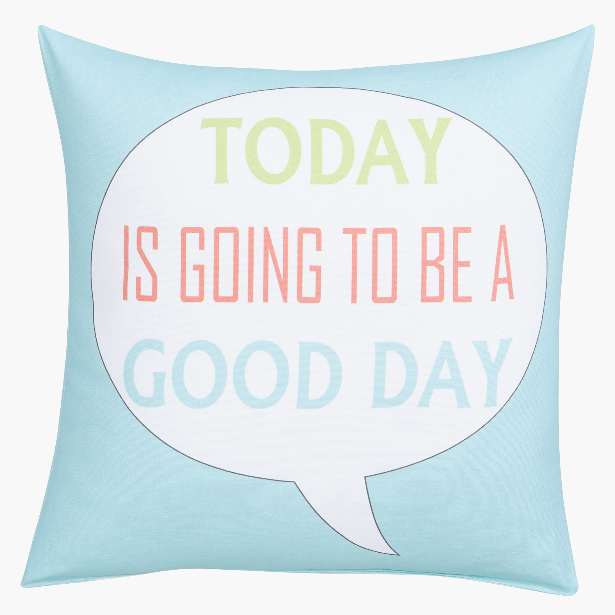 وسادة محشوّة بطبعات رقمية جود داي - 45x45 سم-hbxlivingroom-furnishings-cushionsandcovers-filledcushions-image-1