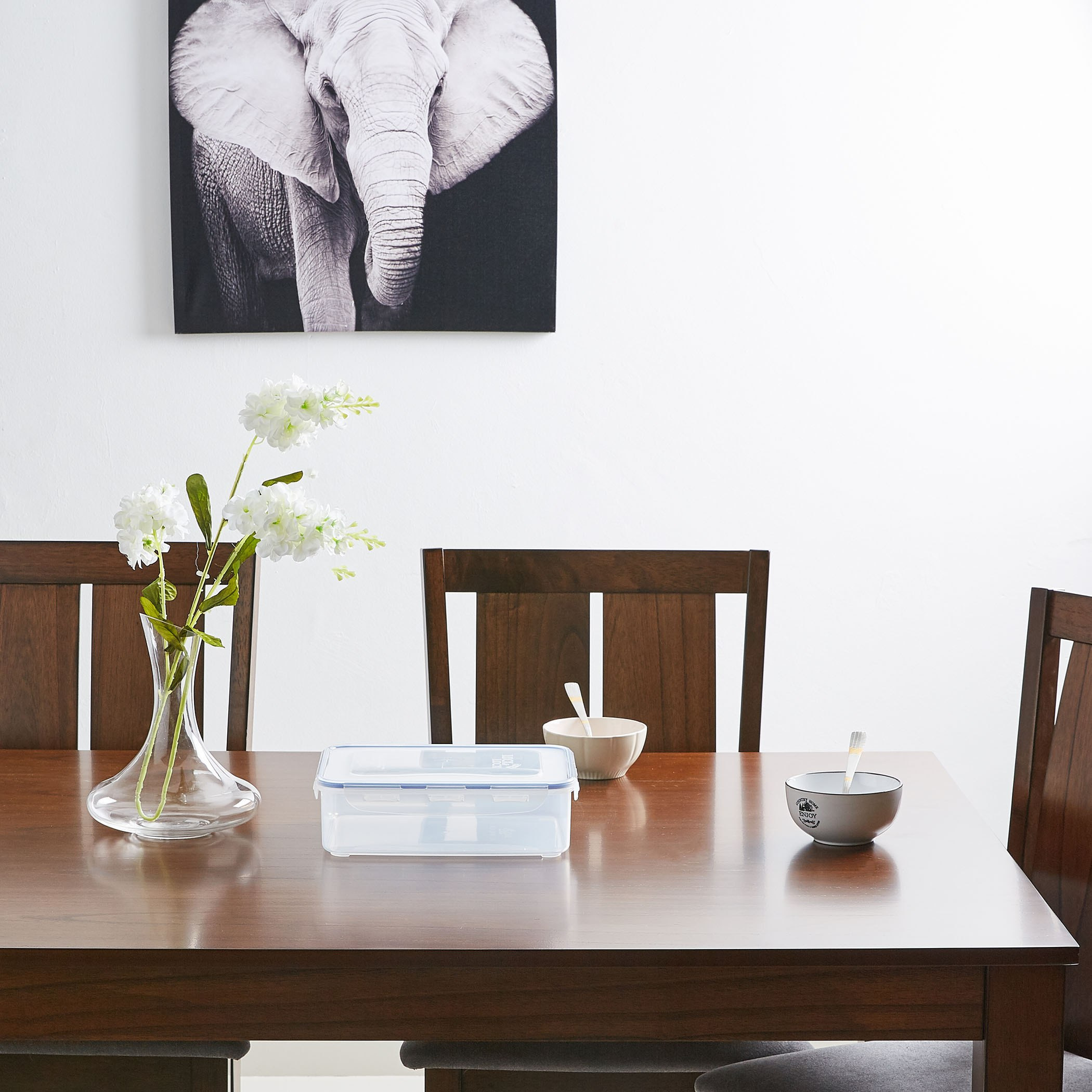 حاوية طعام مستطيلة مع غطاء من لوك أند لوك - 3.9 لتر-hbxhomeware-hbxkitchen-image-3