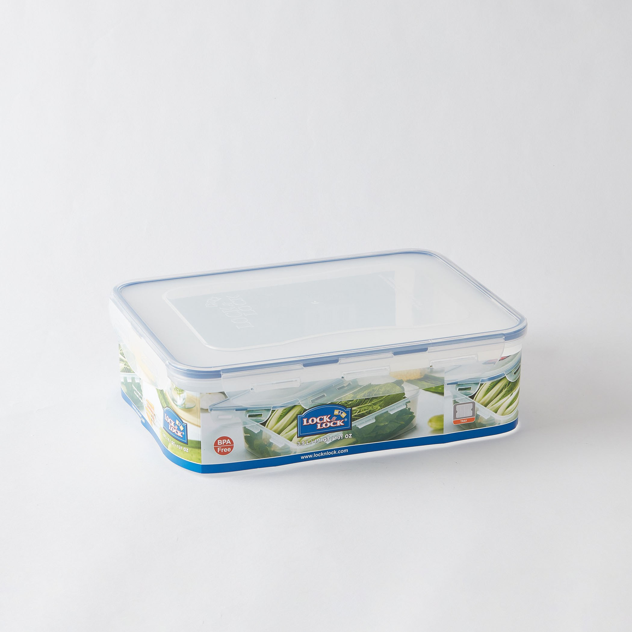 حاوية طعام مستطيلة مع غطاء من لوك أند لوك - 3.9 لتر-hbxhomeware-hbxkitchen-image-4