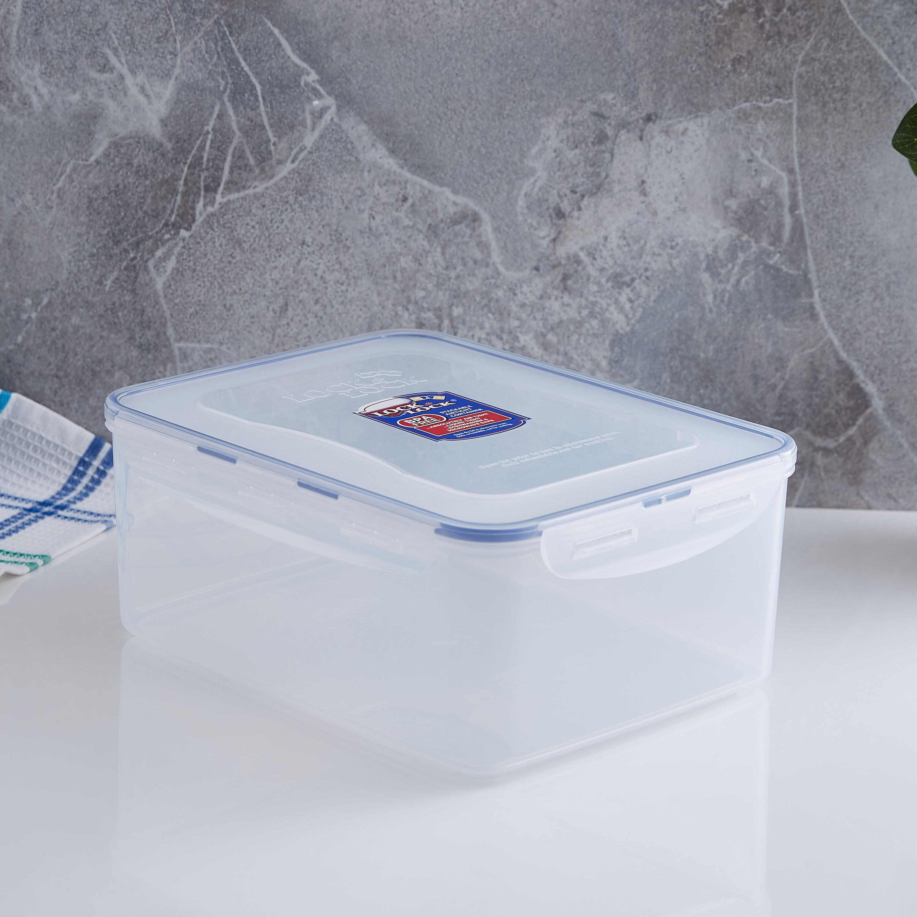 حاوية طعام مستطيلة من لوك أند لوك - 5.5 لتر-hbxhomeware-hbxkitchen-image-1