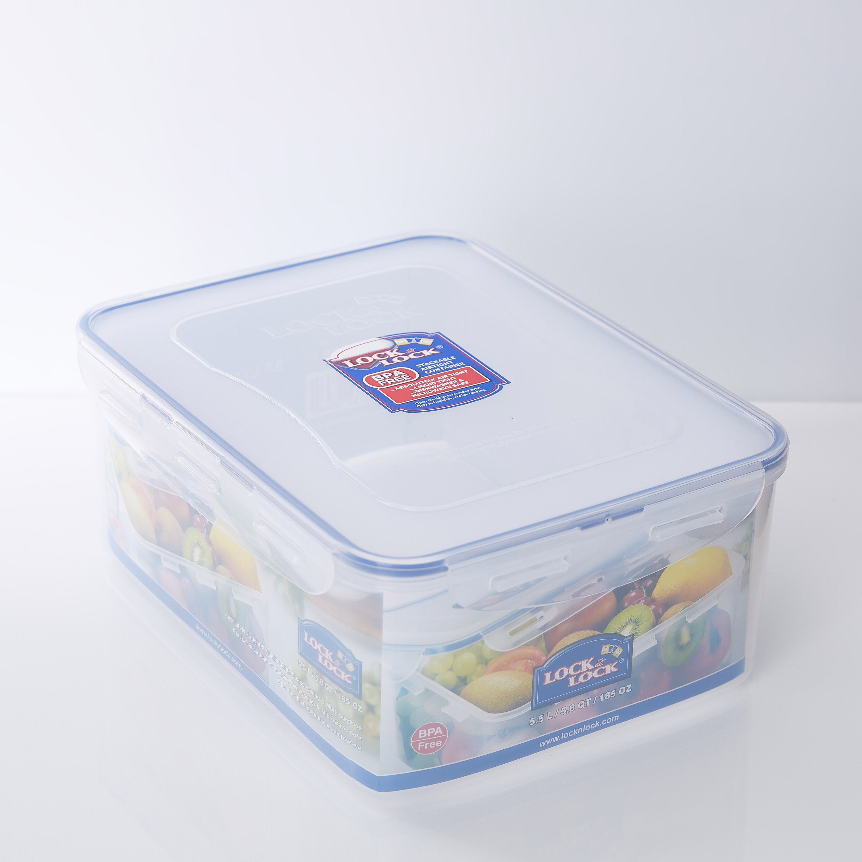 حاوية طعام مستطيلة من لوك أند لوك - 5.5 لتر-hbxhomeware-hbxkitchen-image-5