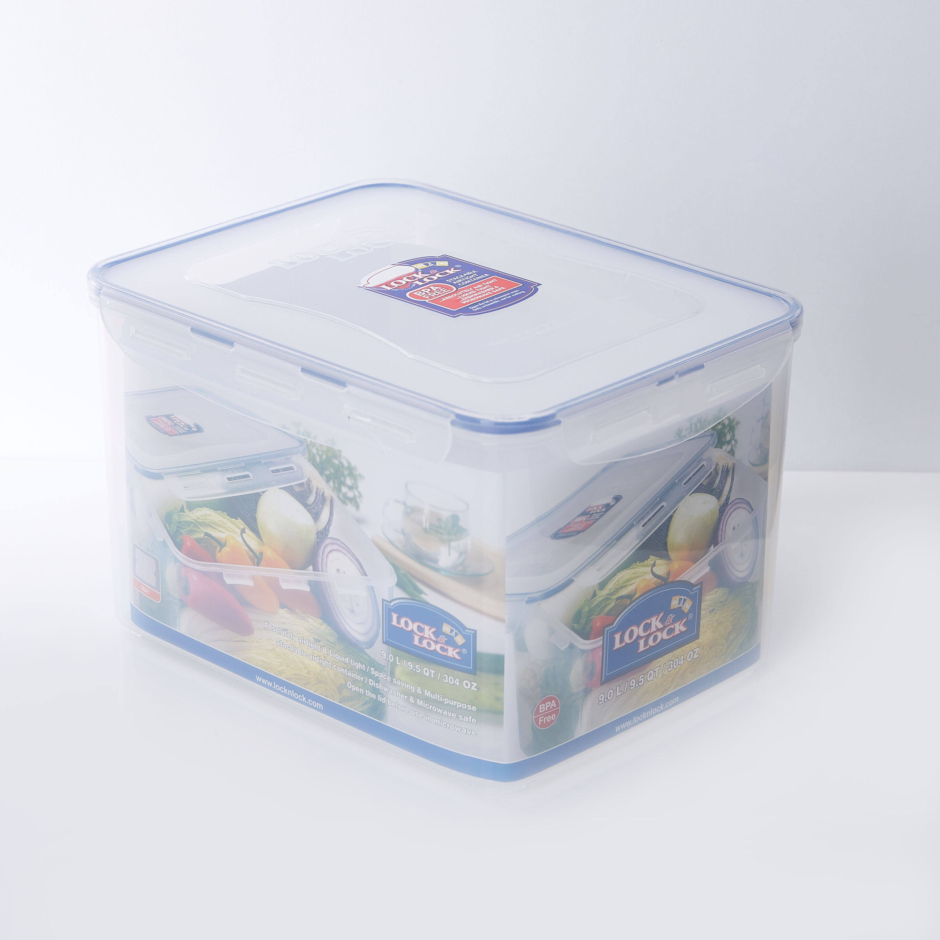حاوية طعام مستطيلة من لوك أند لوك - 9 لتر-hbxhomeware-hbxkitchen-image-5