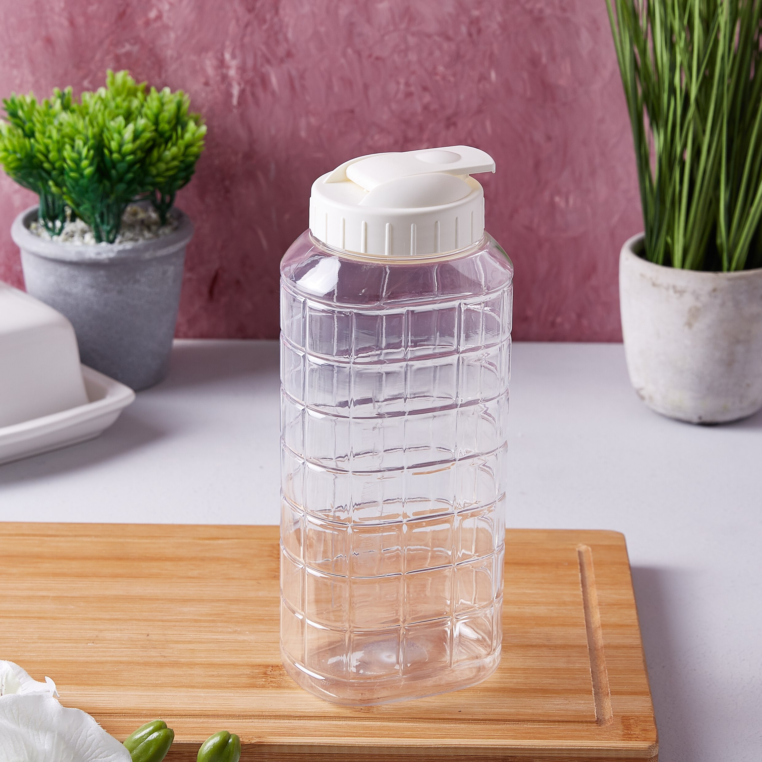 إبريق ثلاجة من أل اند أل - 1 لتر-hbxhomeware-diningandtabletop-jugs-image-1