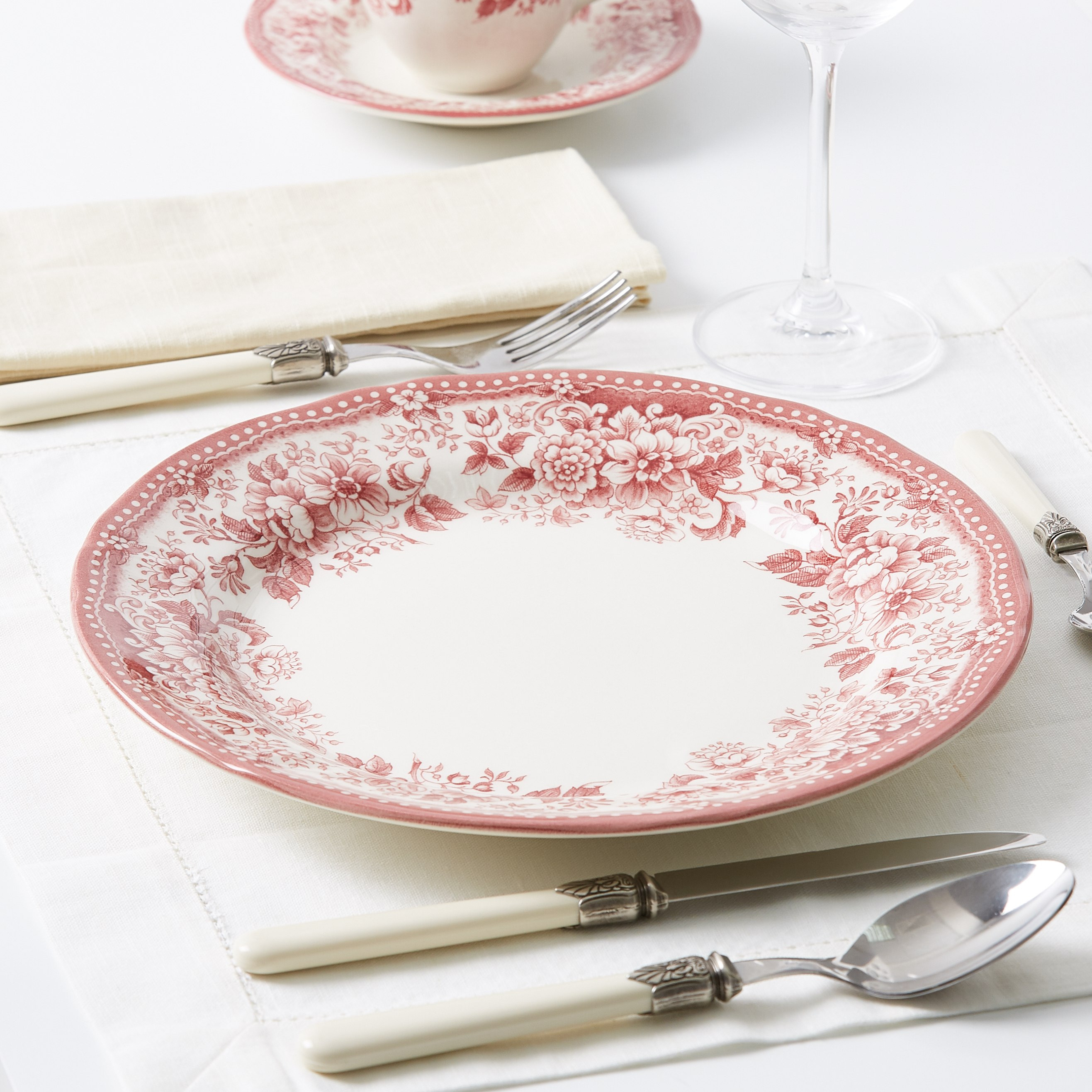 صحن عشاء بطبعات زهرية من ديانا - 26 سم-hbxdecorandfurnishings-tabletop-crockery-image-2