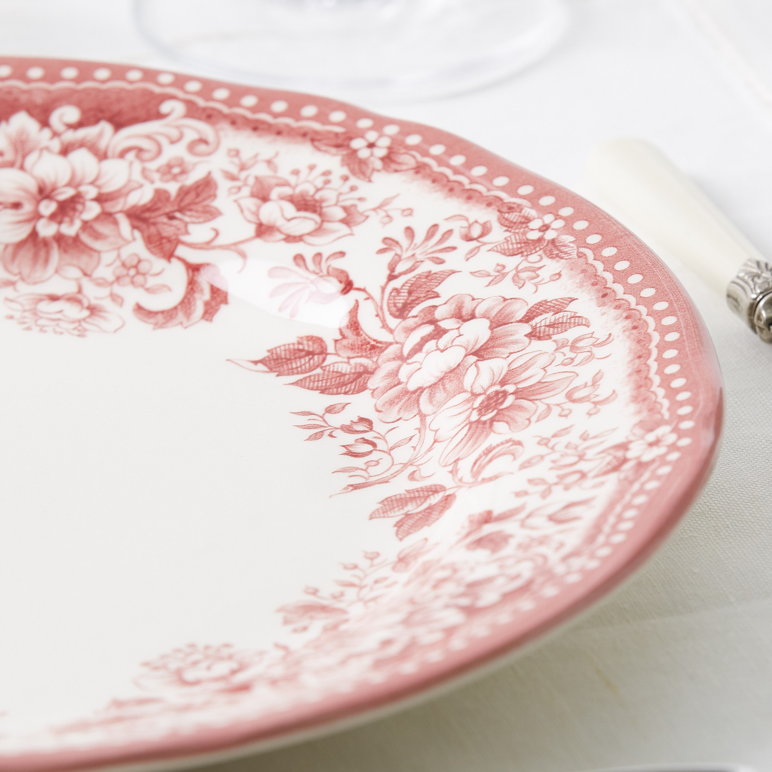 صحن عشاء بطبعات زهرية من ديانا - 26 سم-hbxdecorandfurnishings-tabletop-crockery-image-3