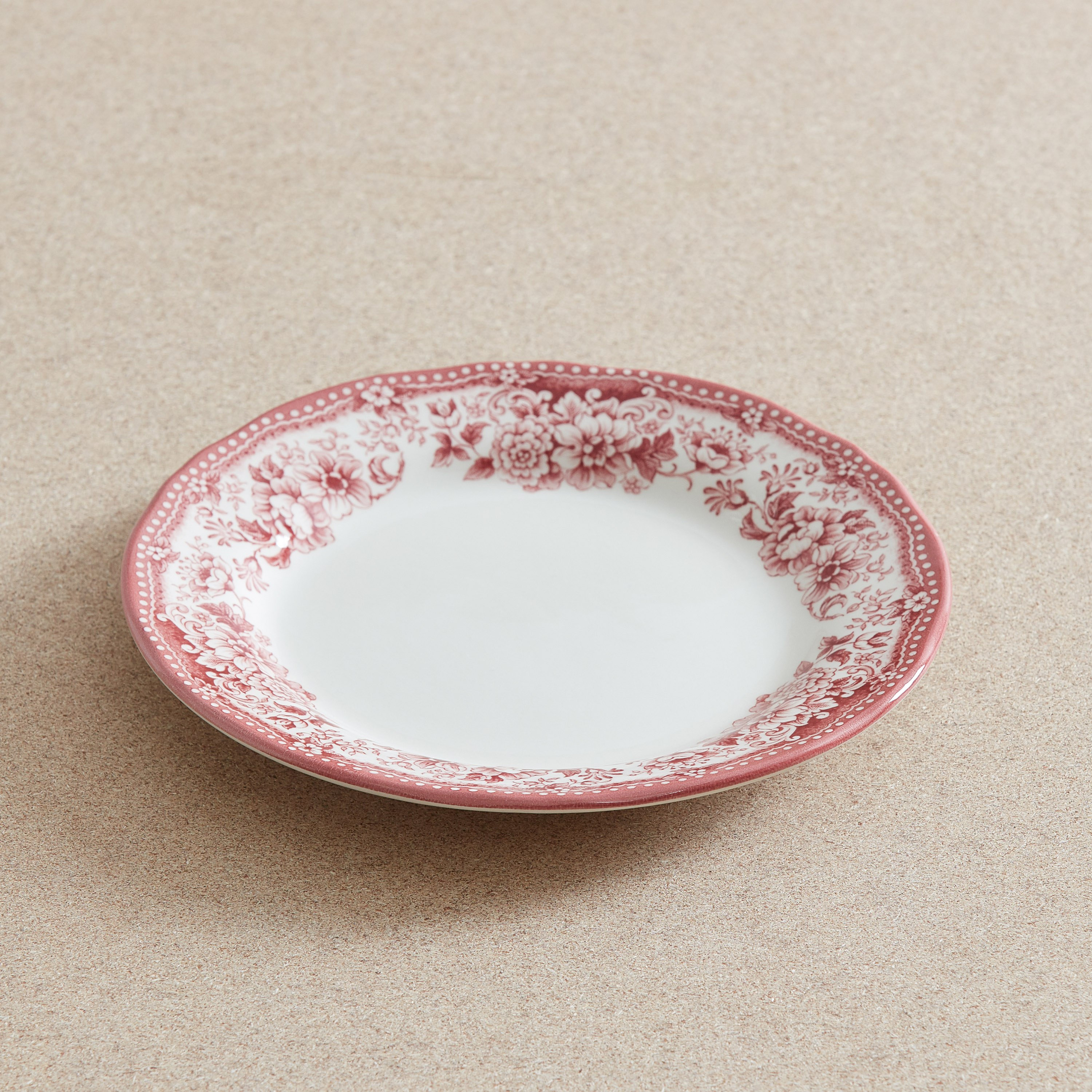 طبق جانبي بطبعات روز ديانا - 20.7 سم-hbxdecorandfurnishings-tabletop-crockery-image-1