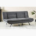 Joyfull 3-Seater Armless Fabric Sofa Bed-Sofa Beds-thumbnailMobile-2