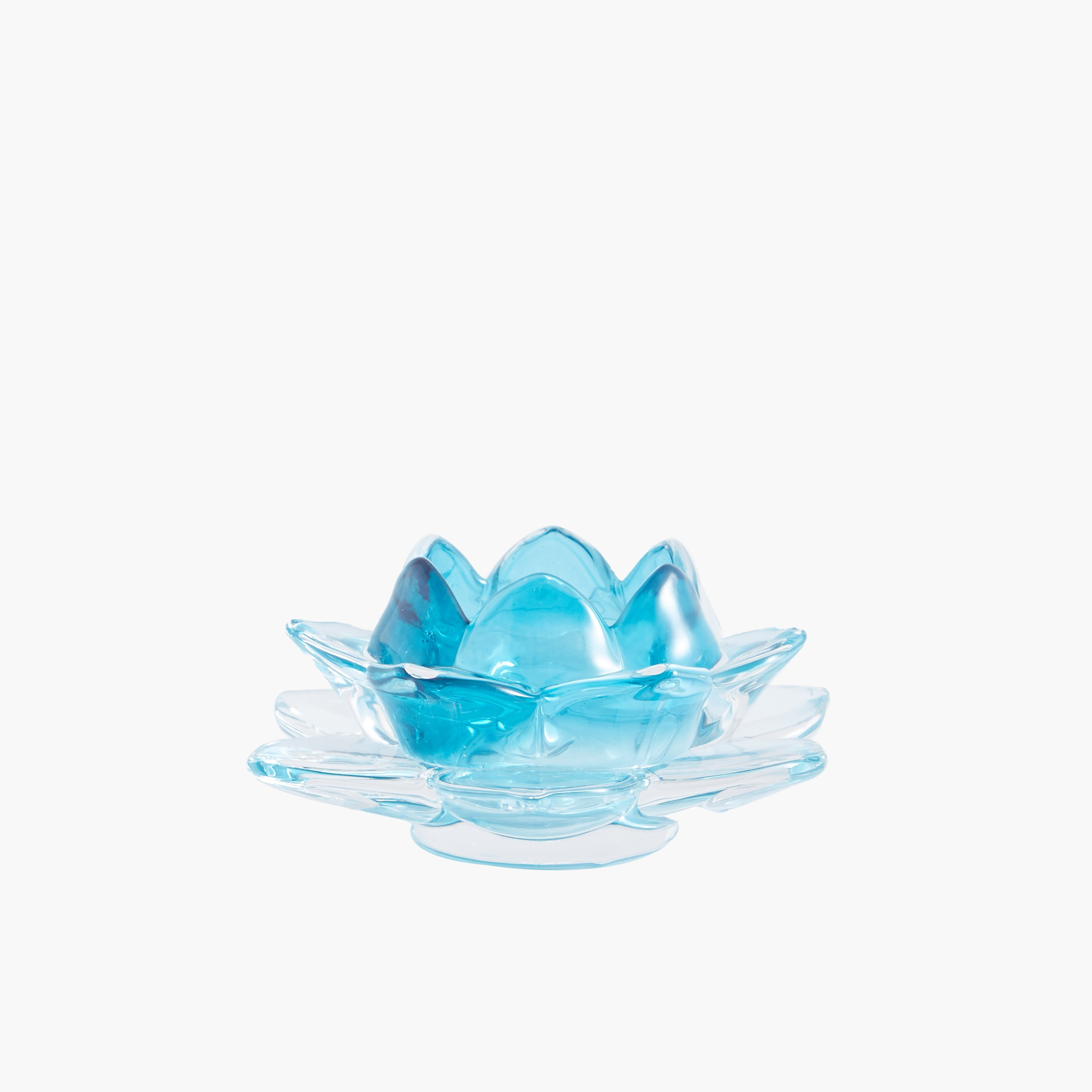 حامل شموع صغيرة زجاجي لوتس-hbxlivingroom-decorandaccessories-candleholders-image-1